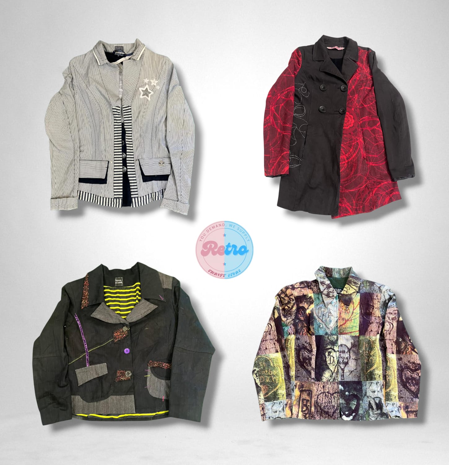 Gothic and grundge fashion jackets/blazzers (E)