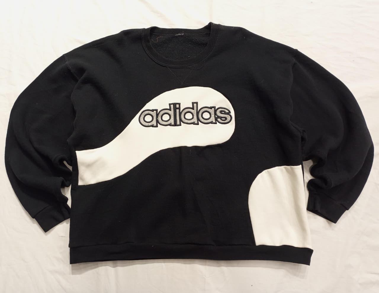 CR779 Upcycled Mix Branded Patch Sweatshirt – Unis..