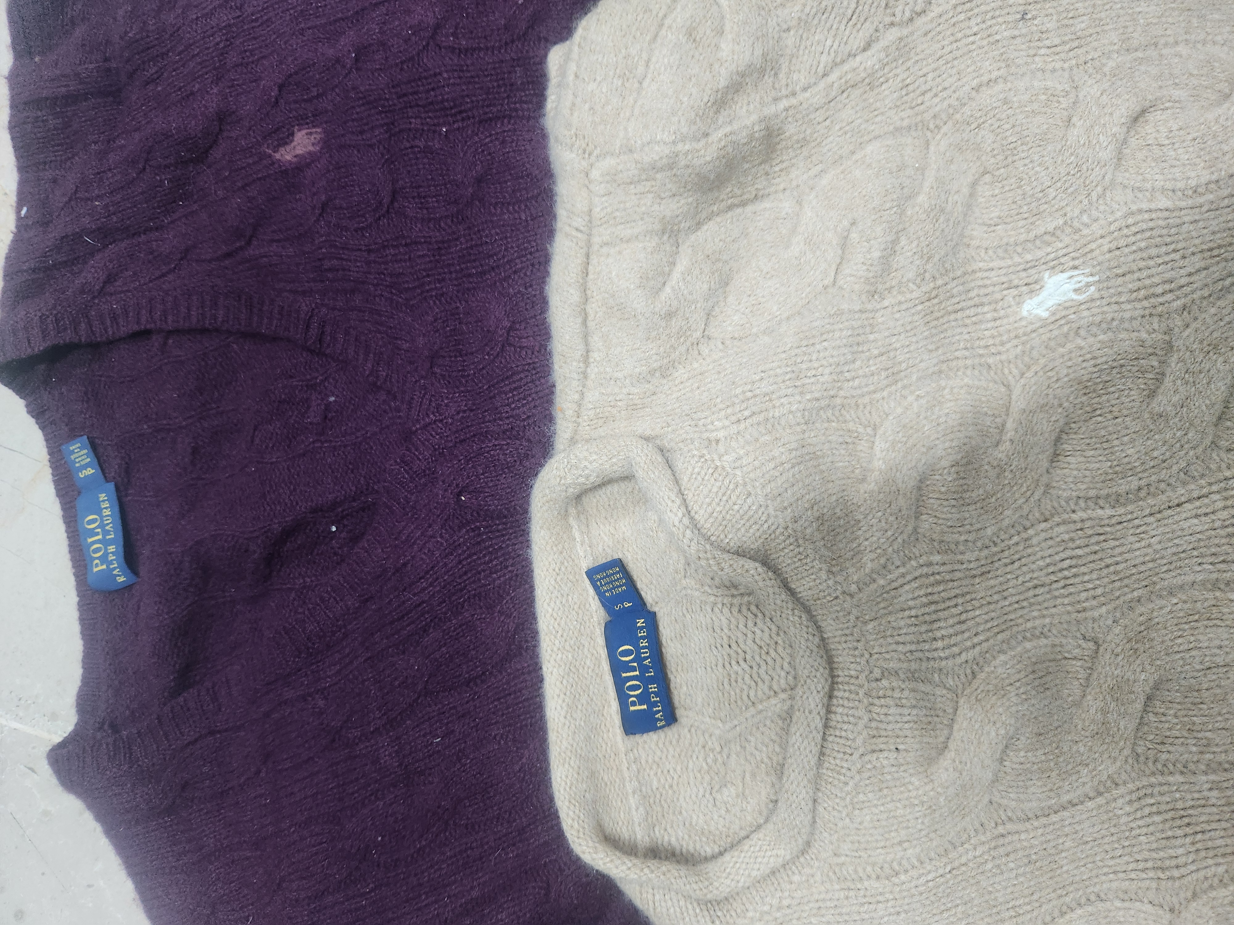 Ralph lauren Pulls en maille torsadée