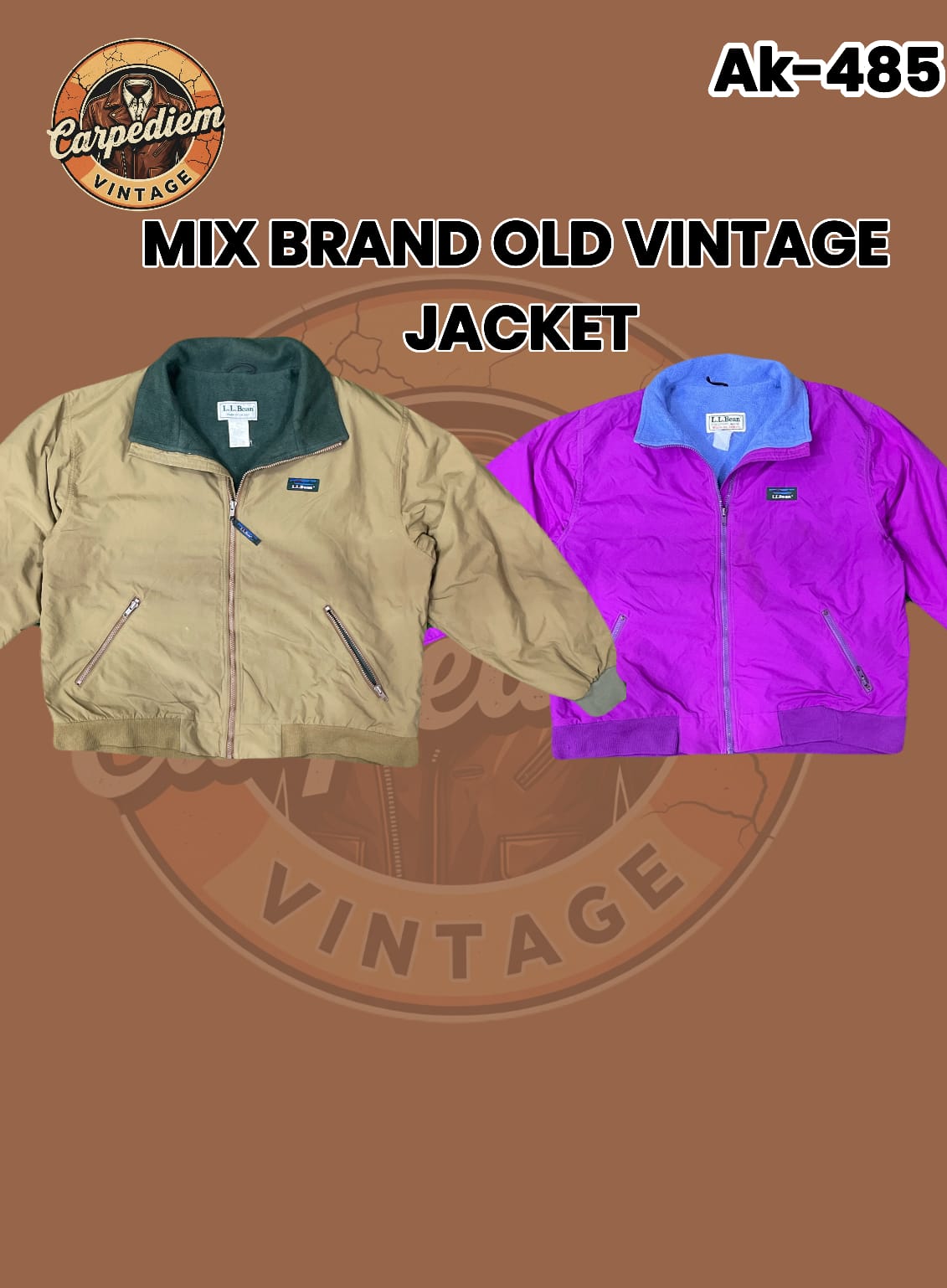 ミックスブランド 古いヴィンテージジャケット Ak-485