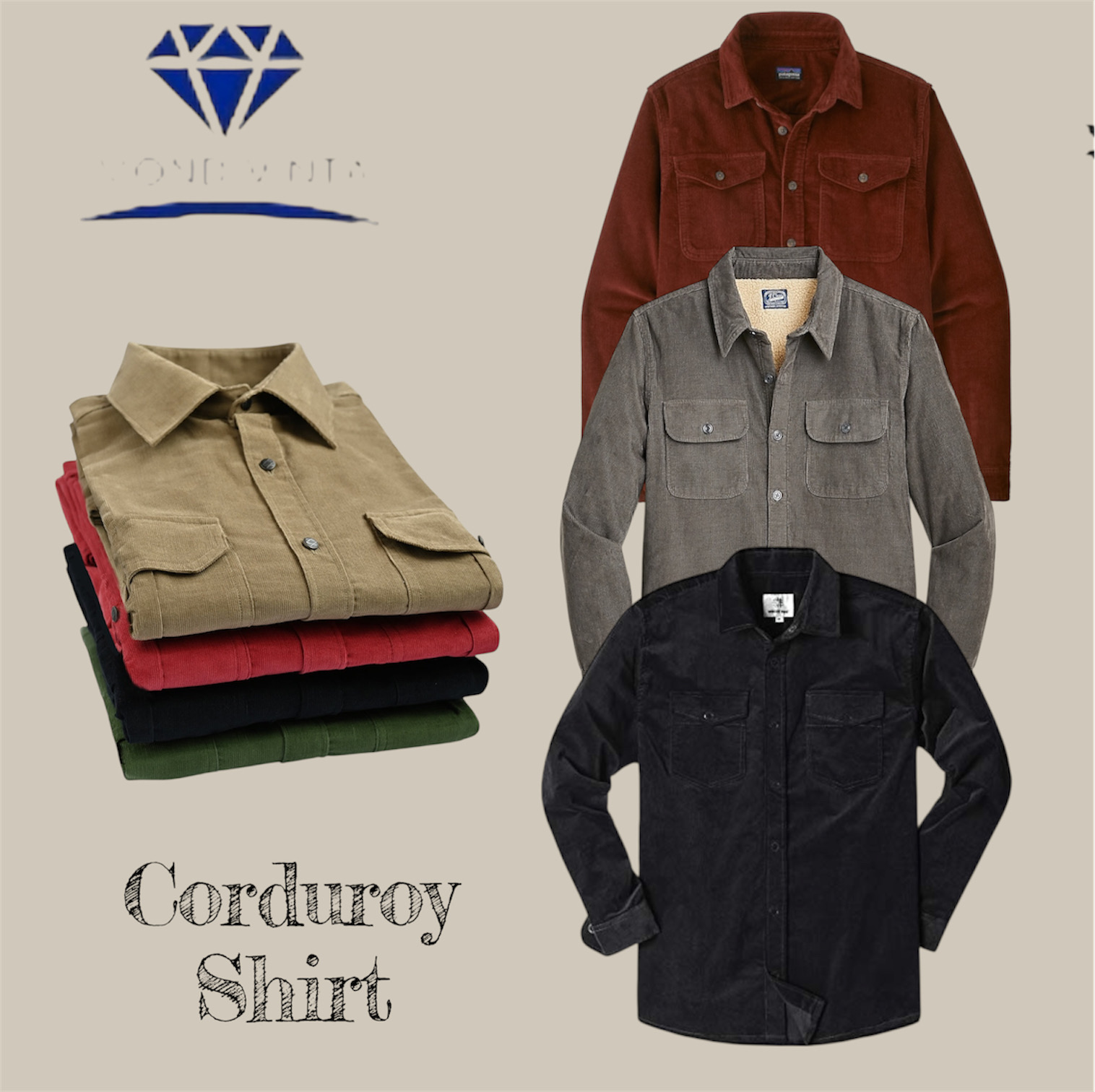 Corduroy shirts (DV -11-195)