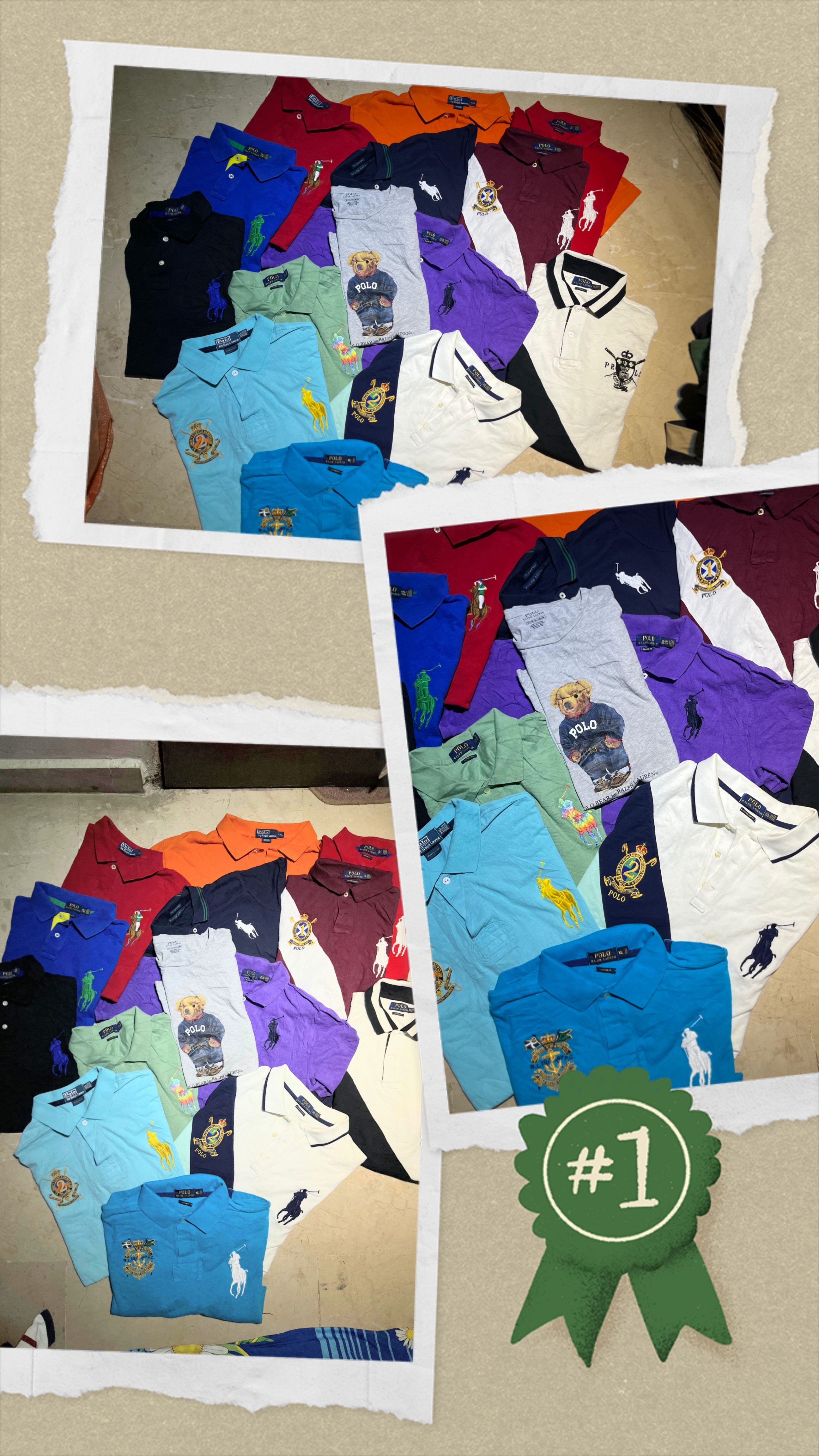 Ralph Lauren polo shirts