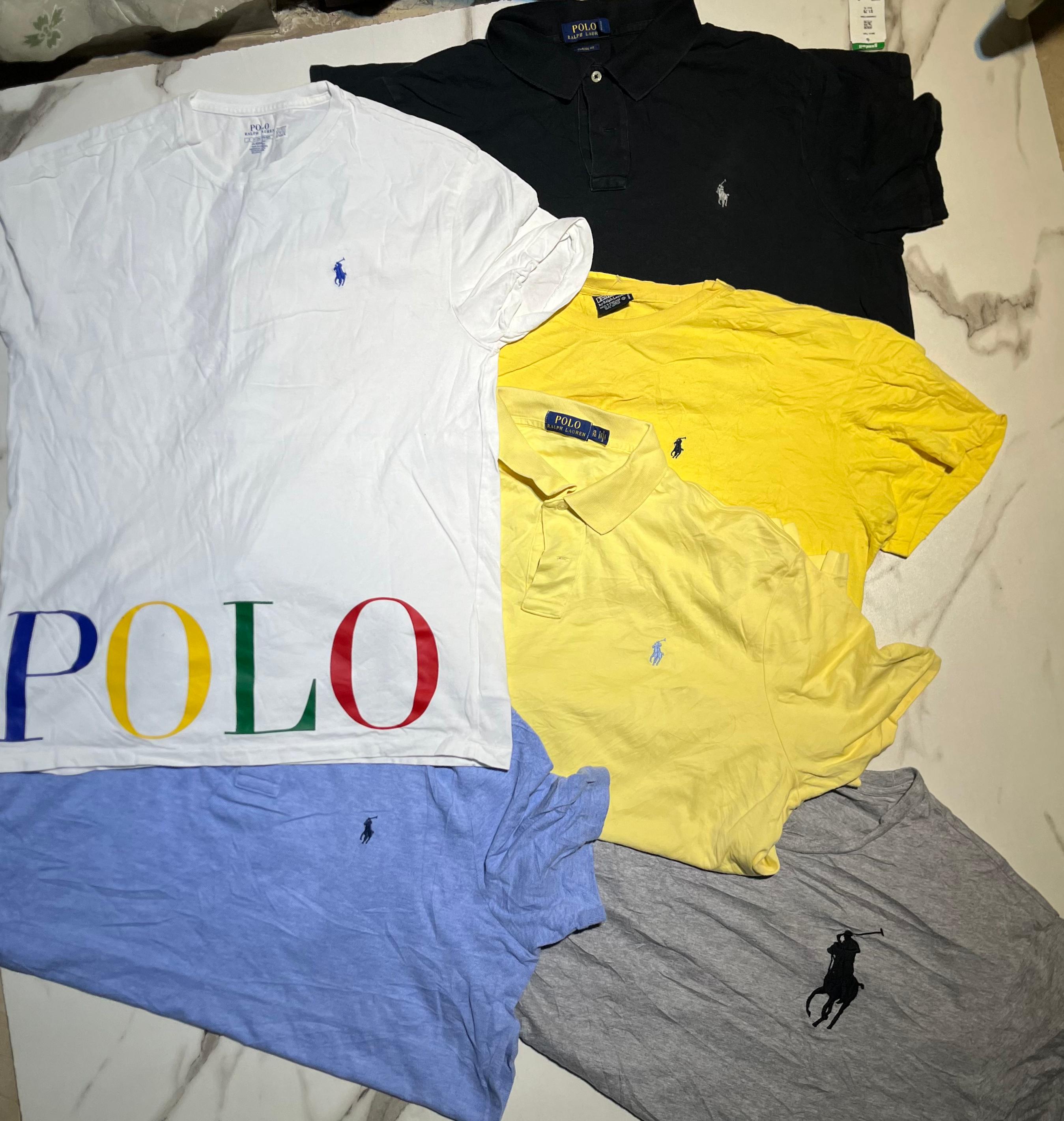 Authentic Ralph Lauren polo shirt 30 pcs bundle