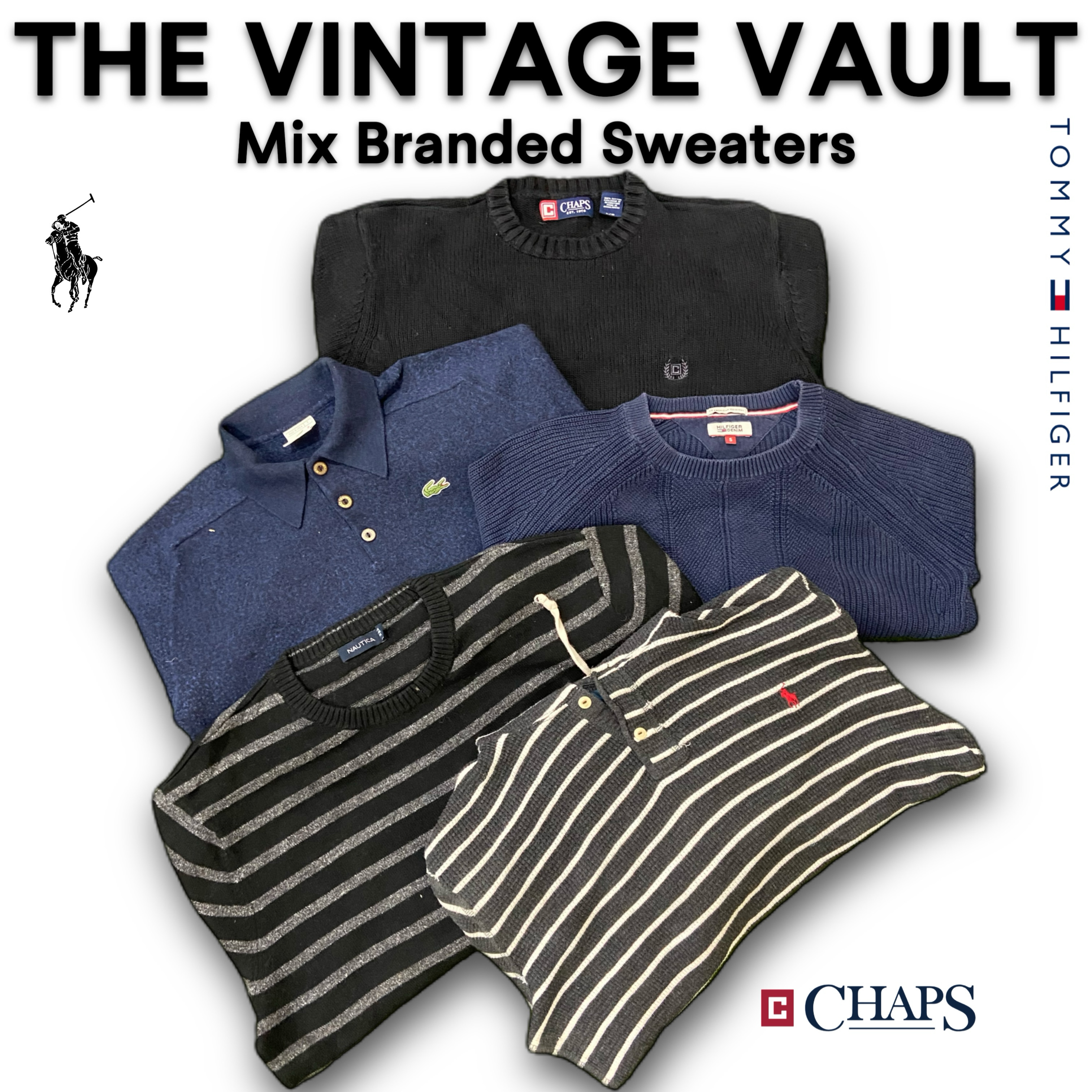 ミックスブランドのセーター