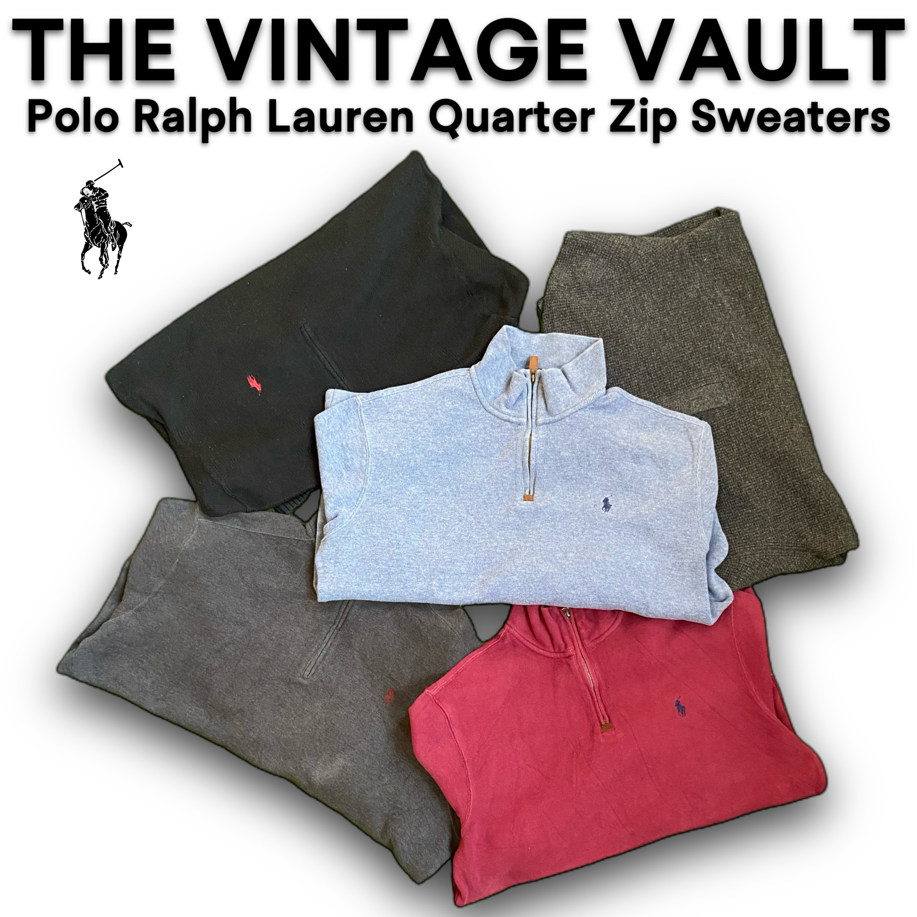 Polo Ralph Lauren pulls à col zippé quarter