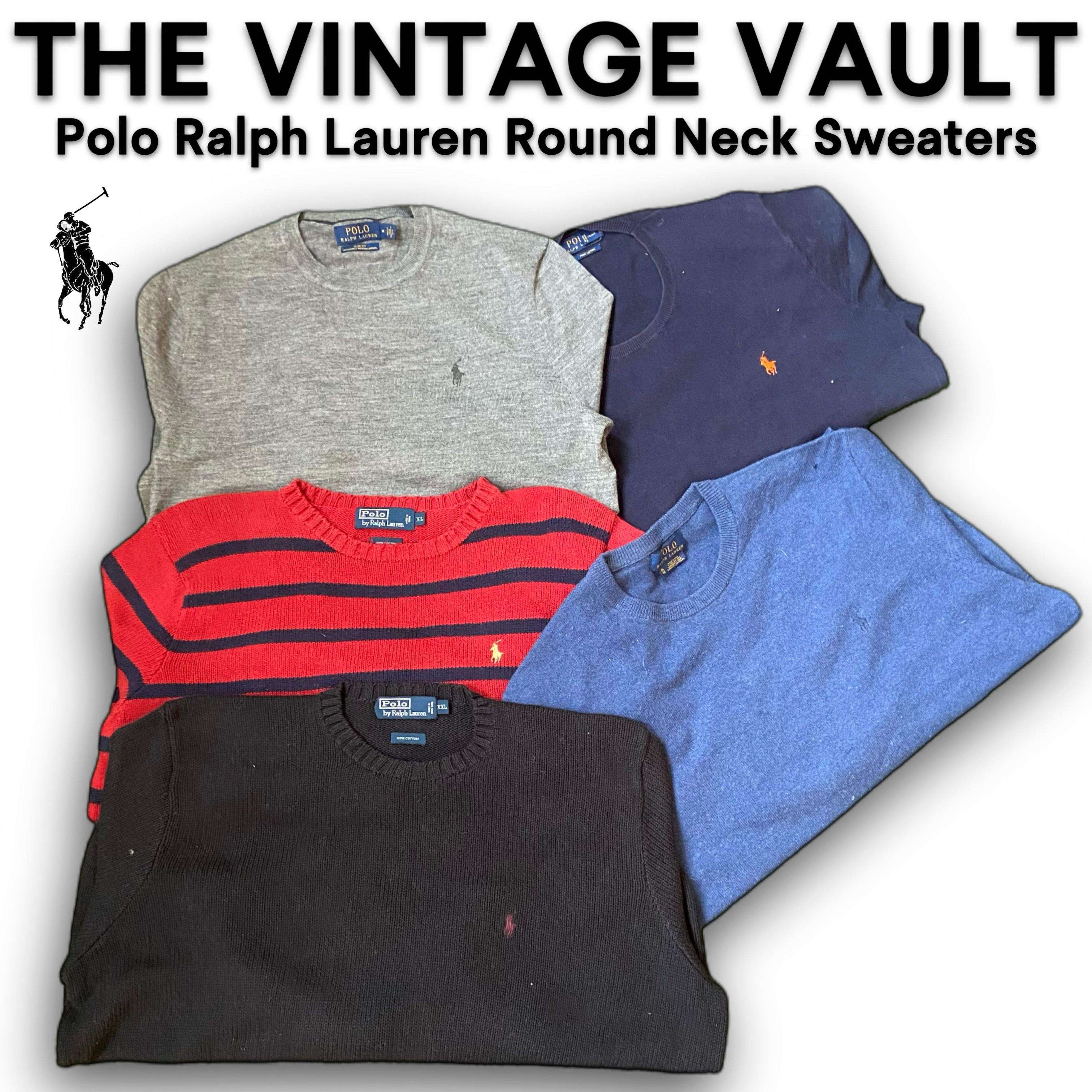 Pulls col rond Polo Ralph Lauren