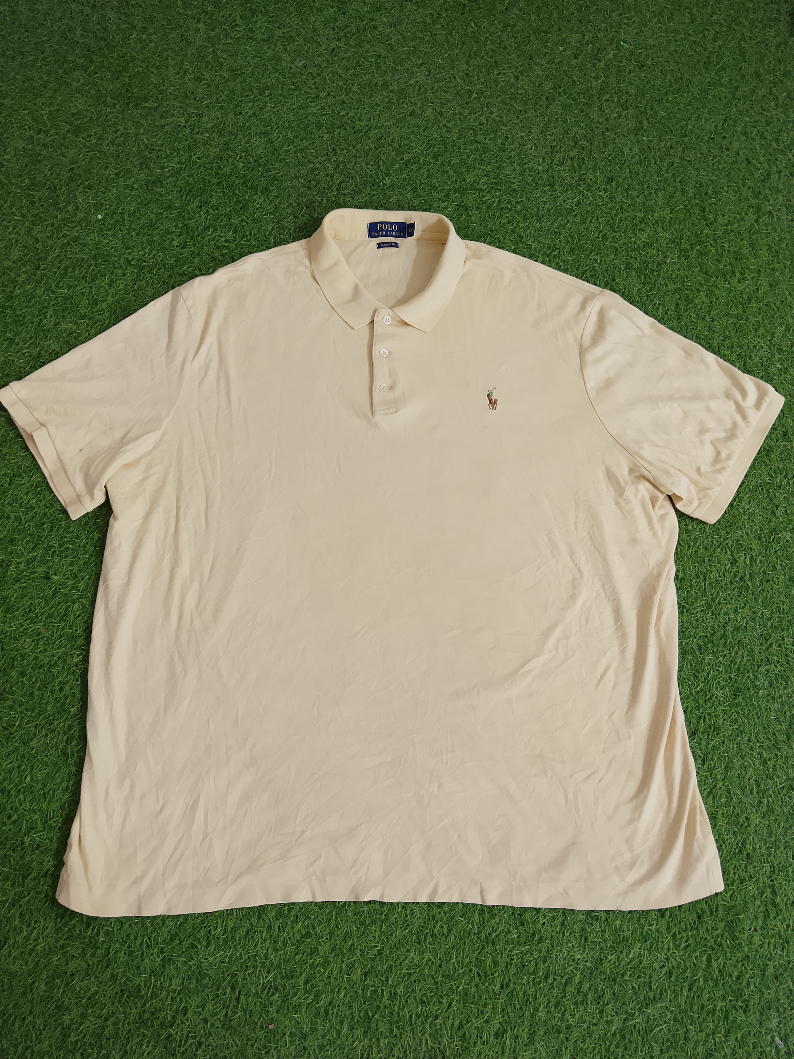 ポロオーバーサイズカラーTシャツ