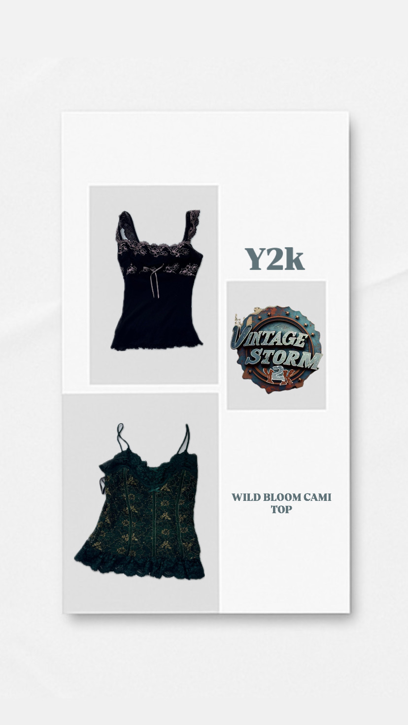 Y2k Wild Bloom Cami Top