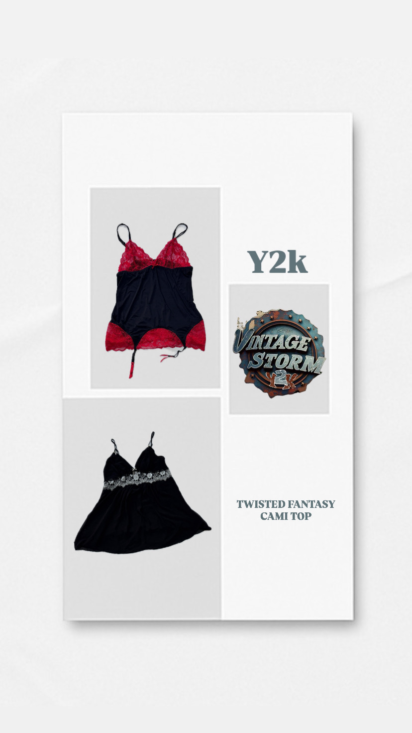 Y2k Twisted Fantasy Cami Top