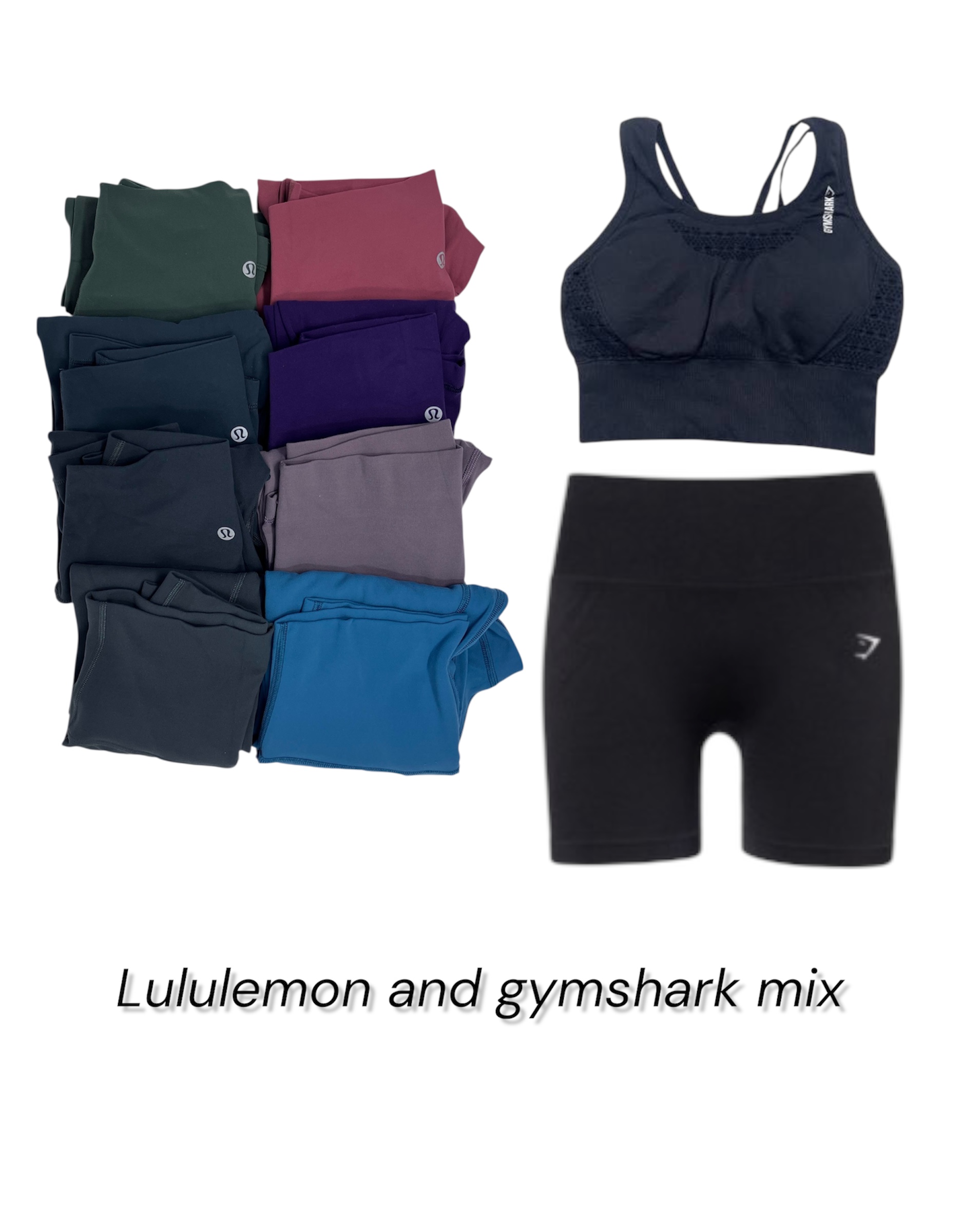 Lululemon and gymshark mix Bundle