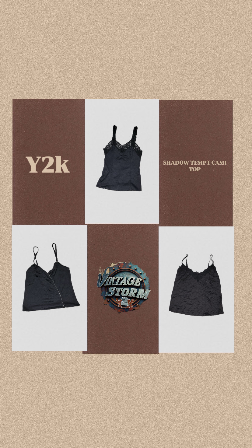 Y2k Shadow Tempt Cami Top