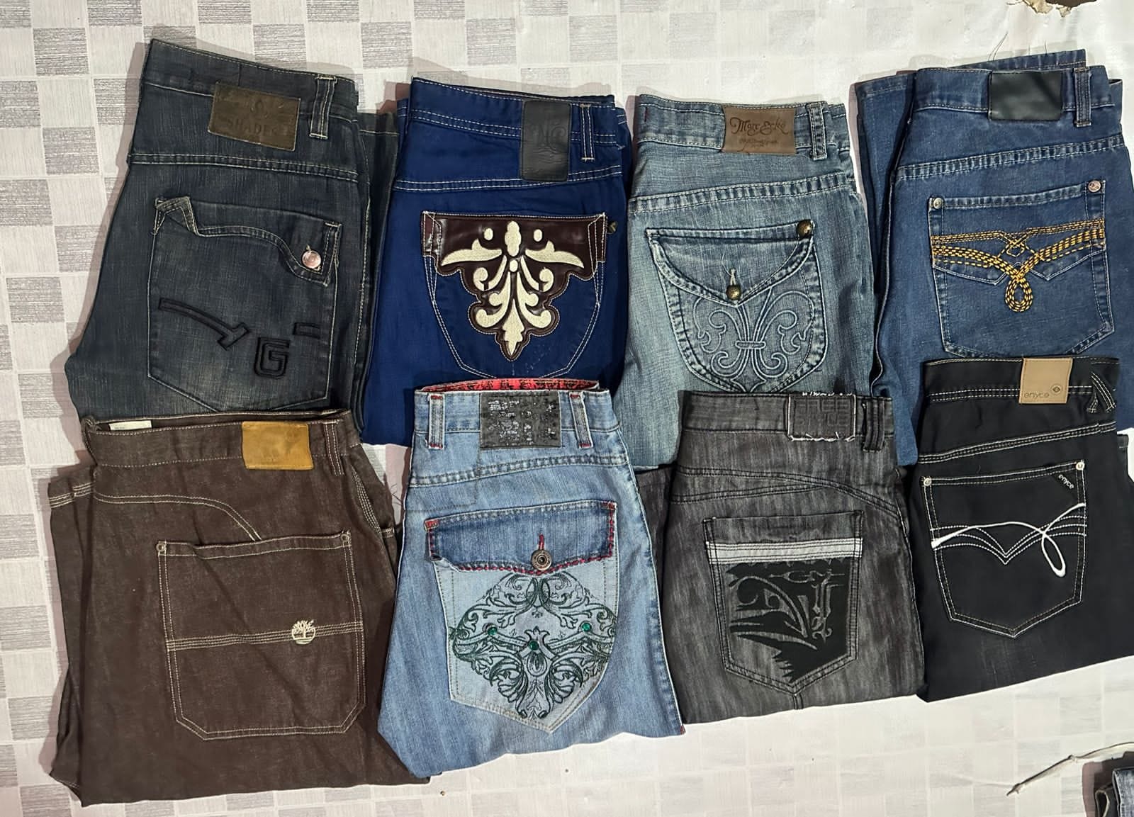「SOUTH POLE AND OTHER MIX BRANDS JEANS (MD 1378)」