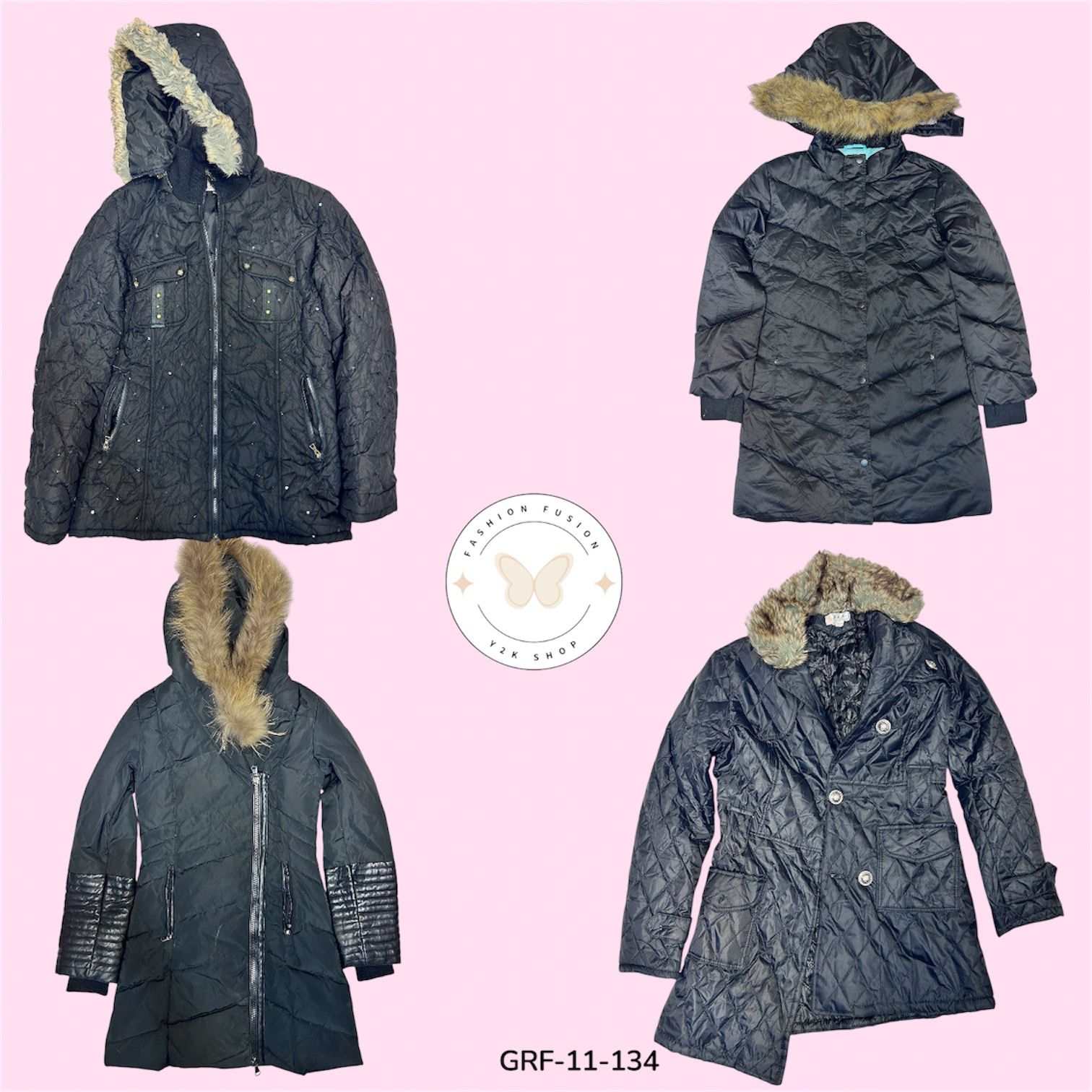 Women’s Quilted Anorak Puffer – Cozy Outdoor Essential (GRF-11-134)