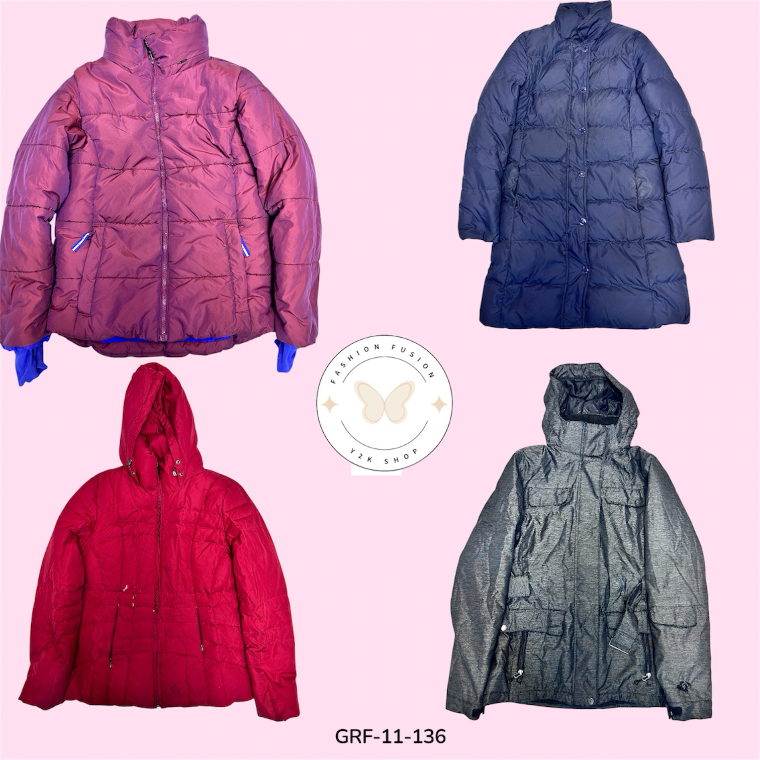 Lightweight Packable Anorak Puffer – Everyday Comfort (GRF-11-136)