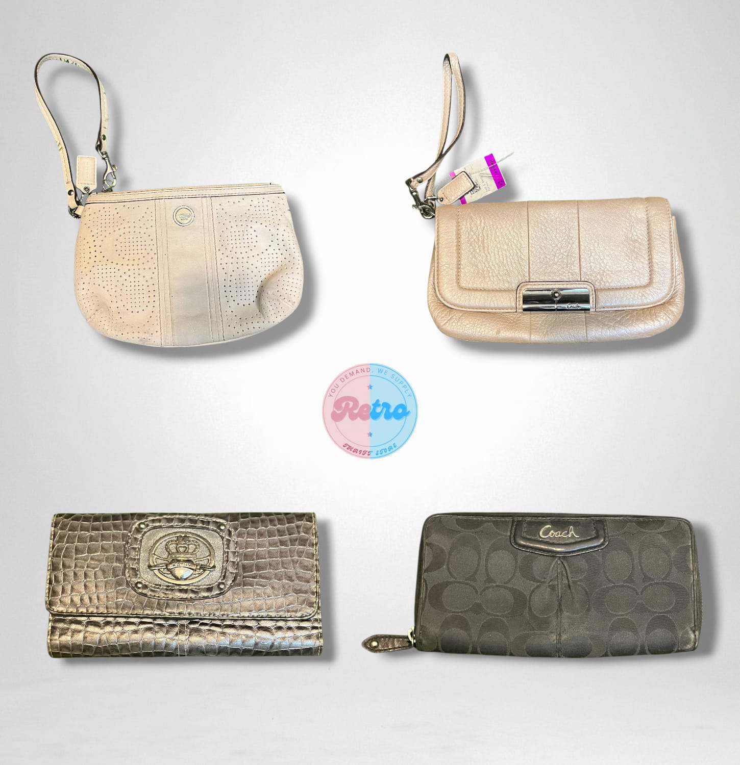 Y2K Coach and kathy wallets (E)