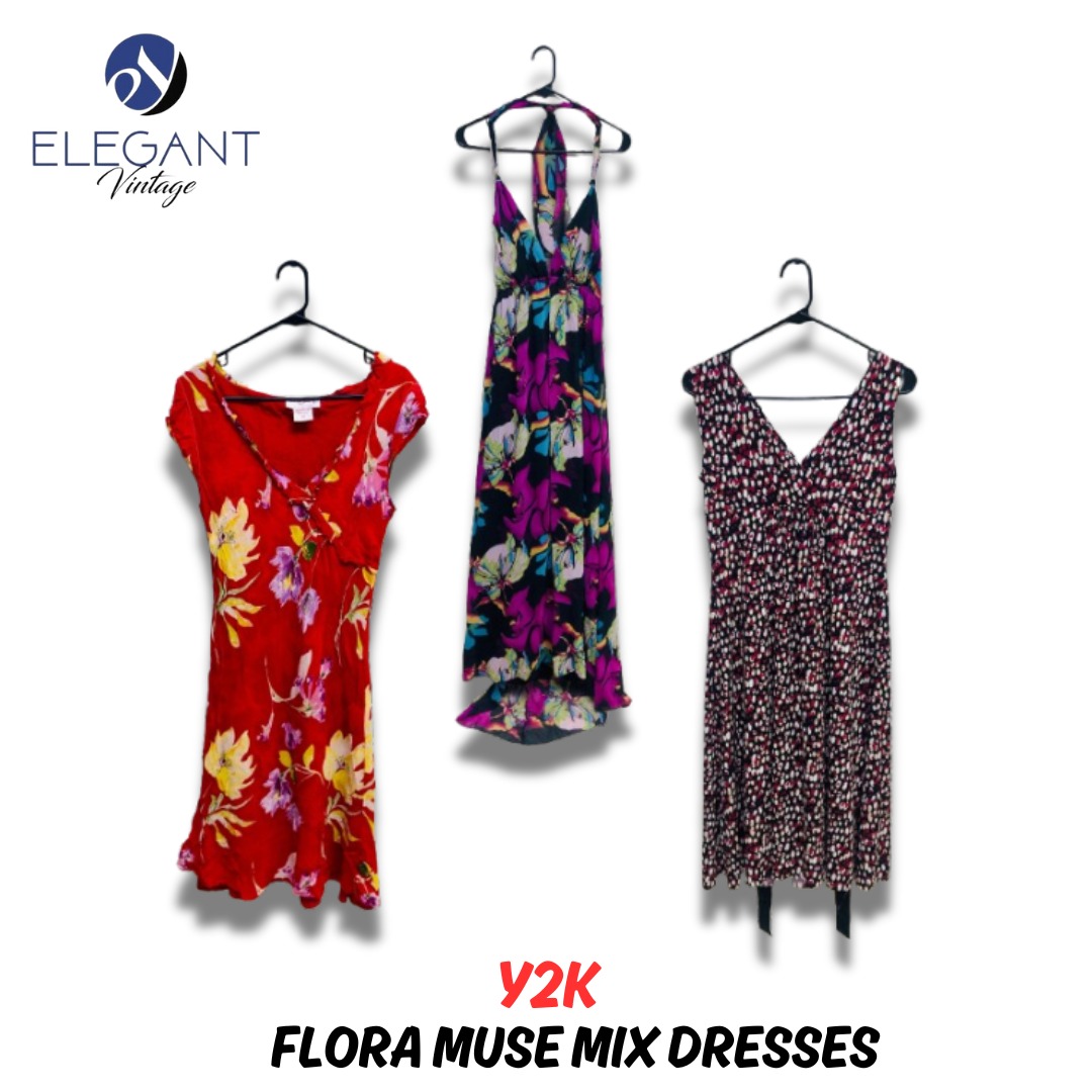 Y2K Flora Muse Mix Dresses - EV0991