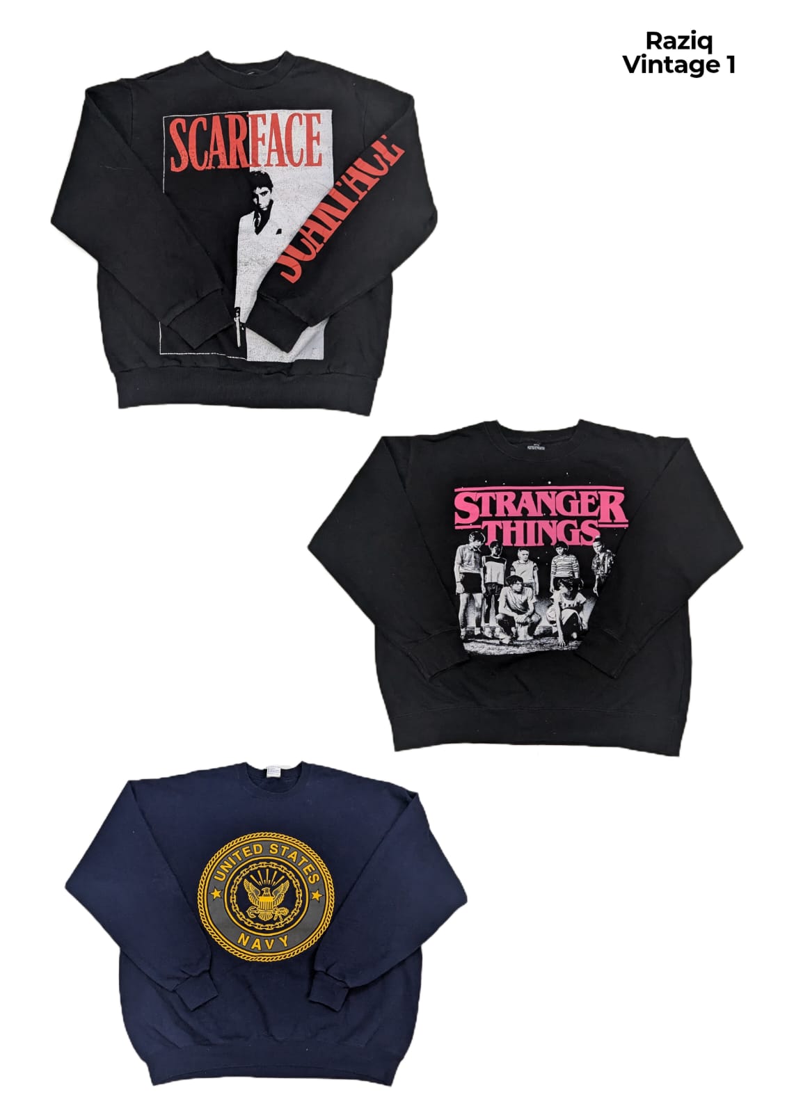 Vintage Printed Sweatshirts