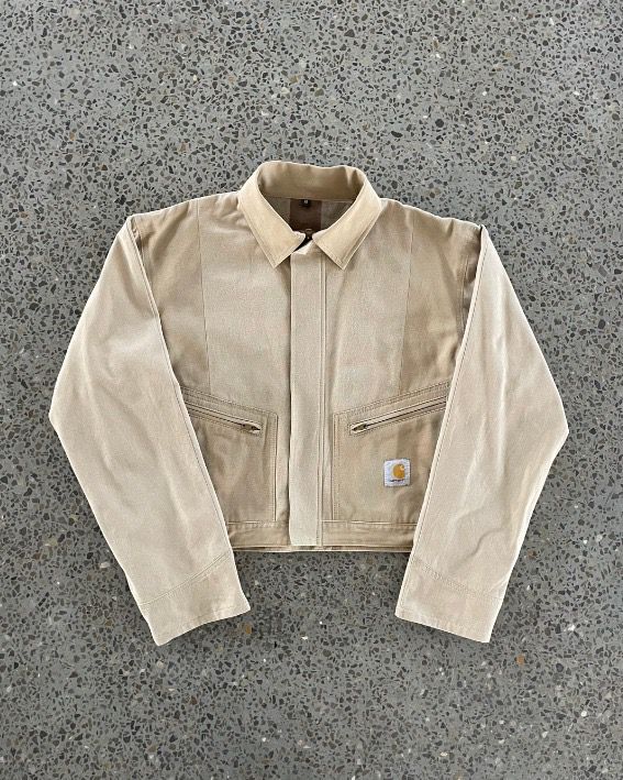 Upcycled Carhartt Crop Jacket