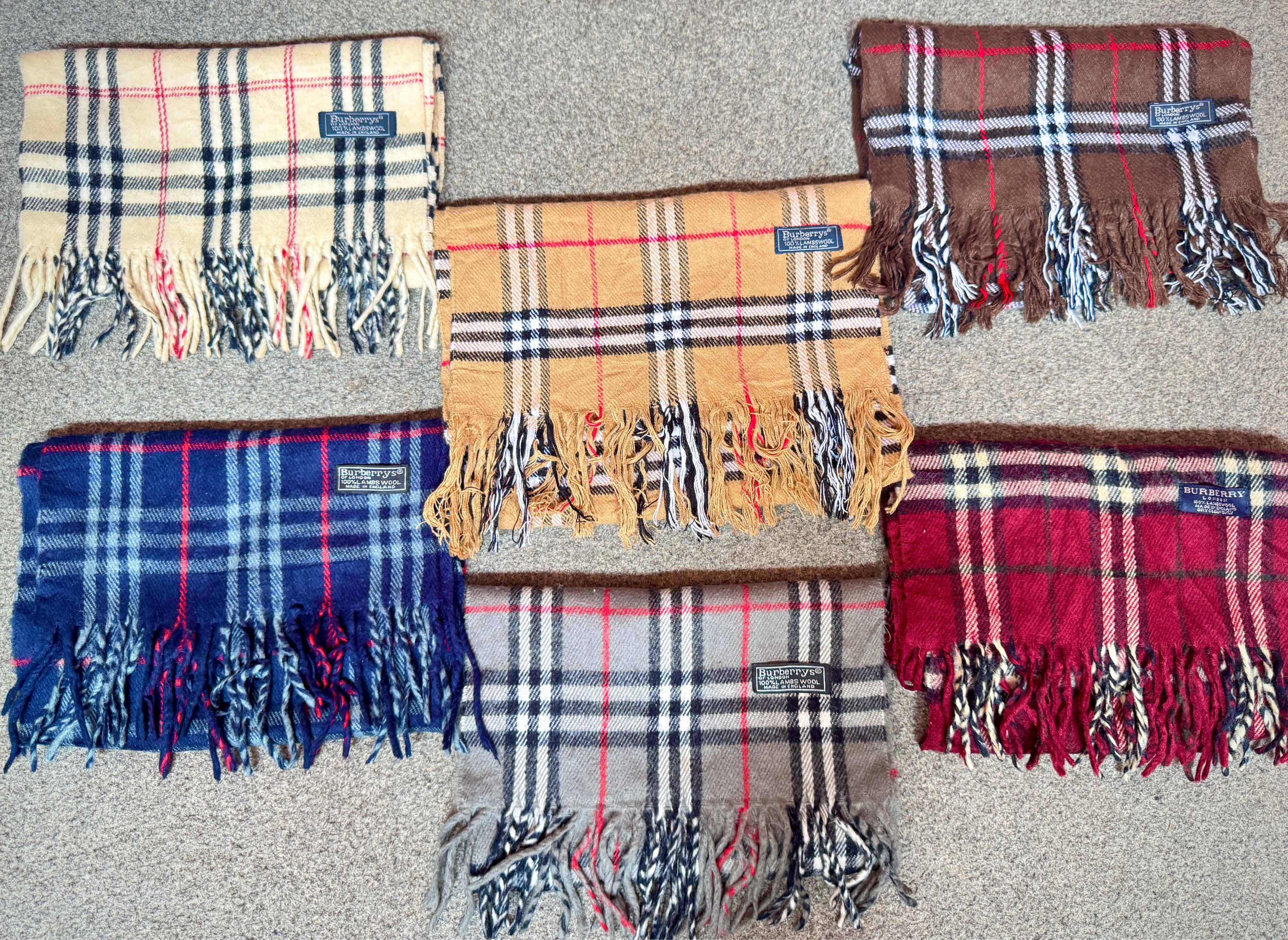 Burberry scarves