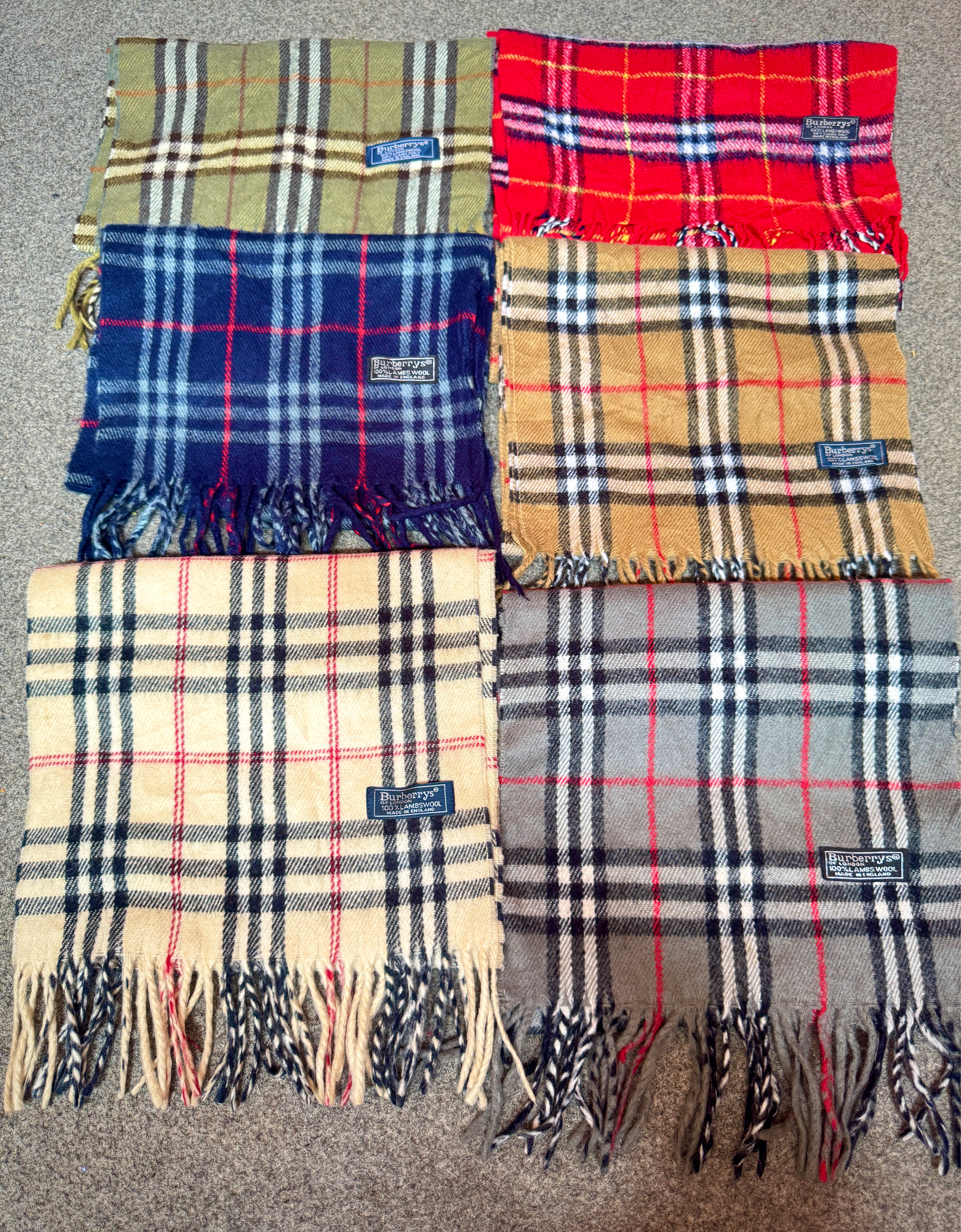 Burberry scarves