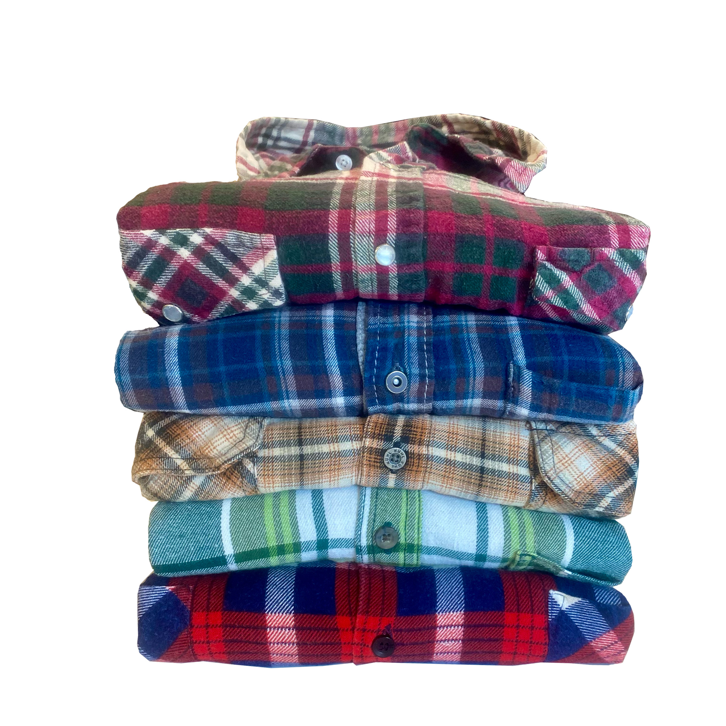 Chemises en flanelle légères