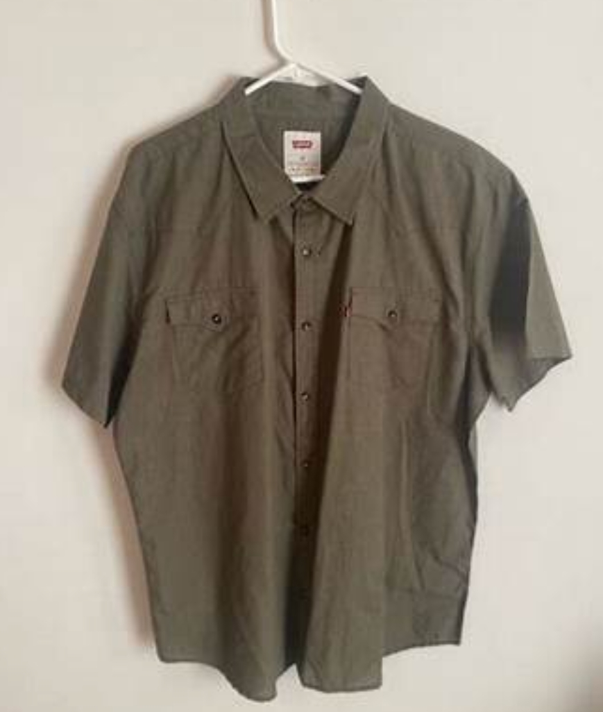 Levis Button Up Shirts
