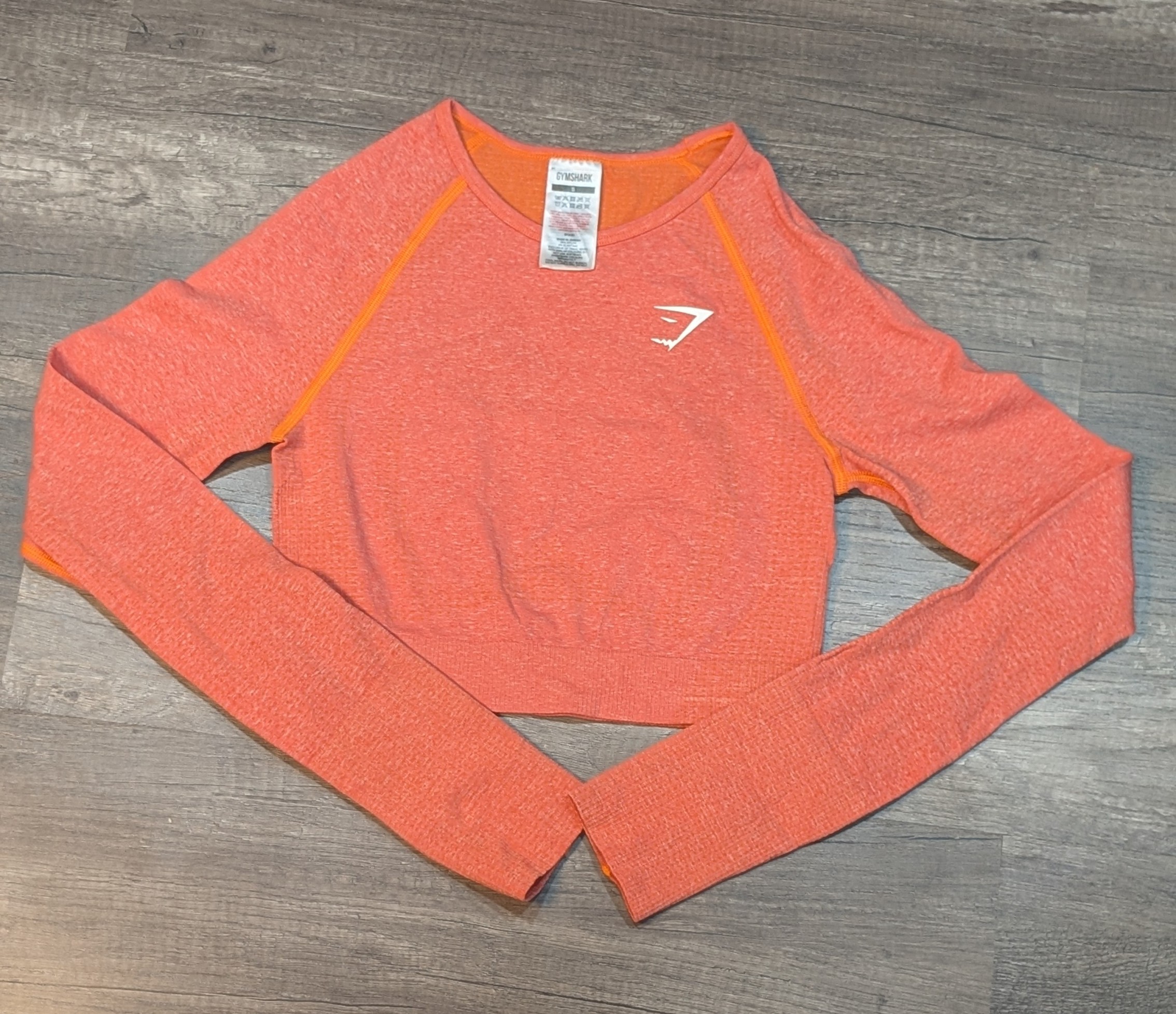 961 - GymShark Top Cropped Sem Mangas