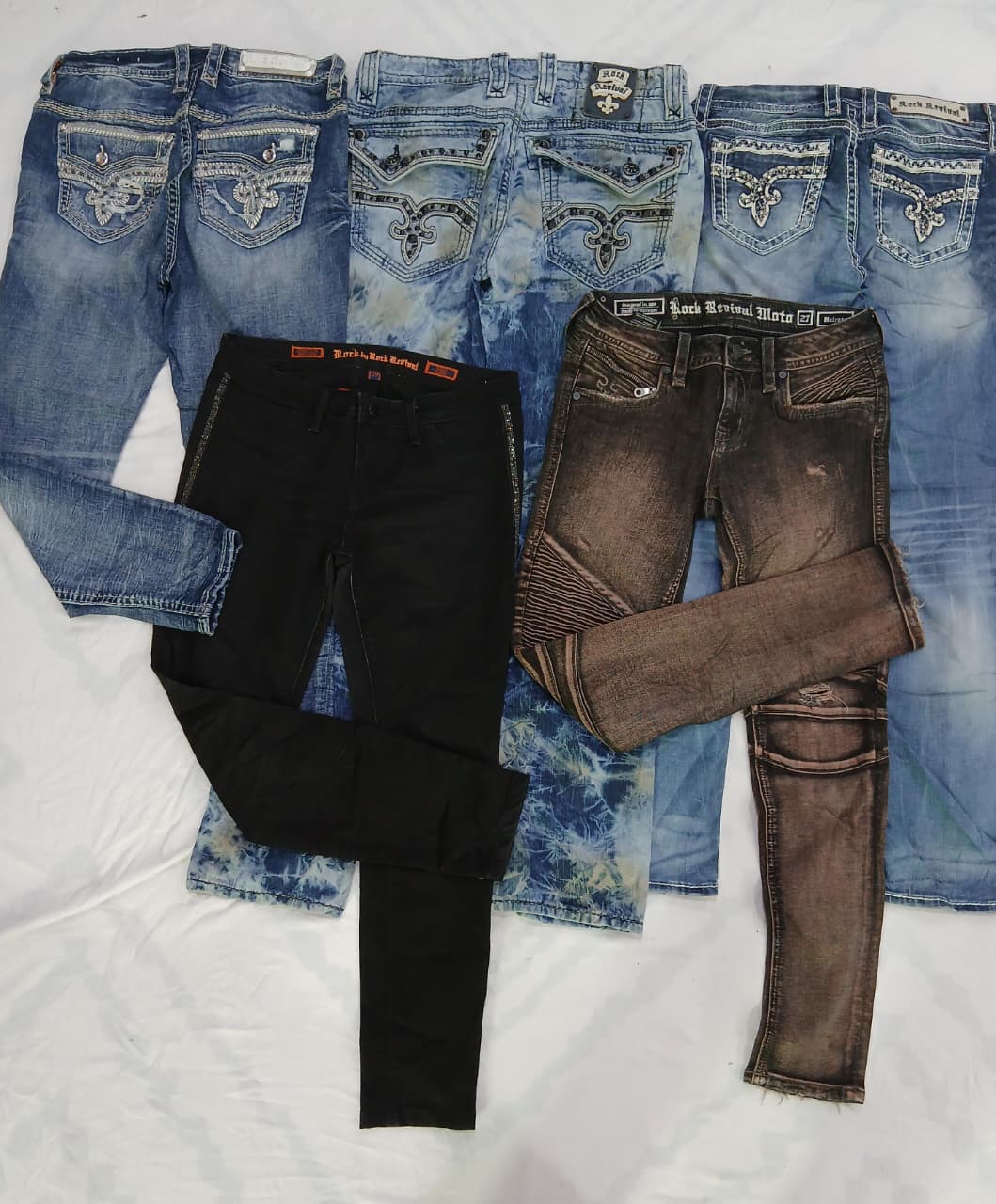 「ZV0822 Rock Revival Pants」