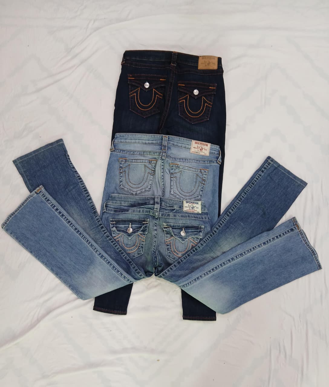 ZV0824 True Religion Mix Pants