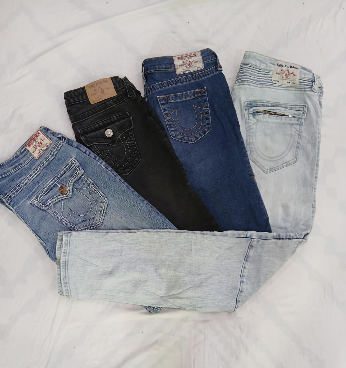 ZV0824 True Religion Mix Pants