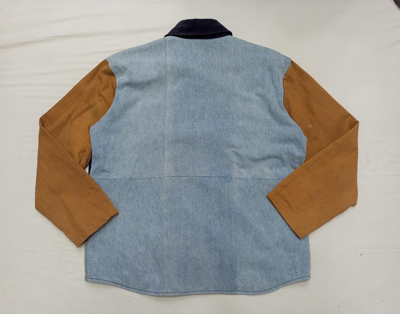 CR790 マルチカラー パッチワーク アップサイクルド カーハート ジャケット