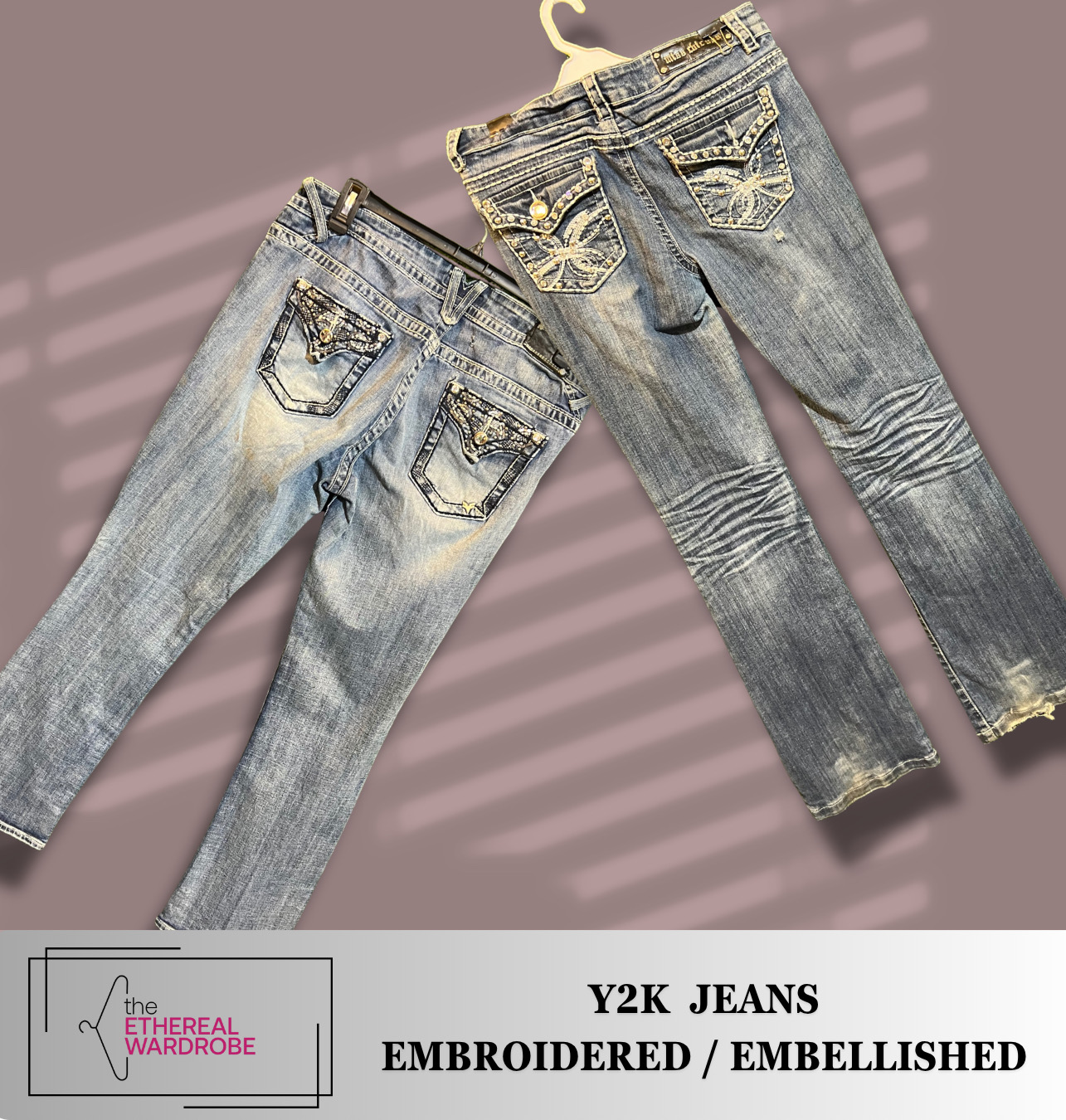 Premium Y2K Flare-Jeans für Frauen