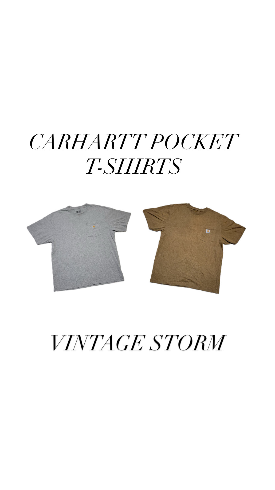 T-Shirts Carhartt