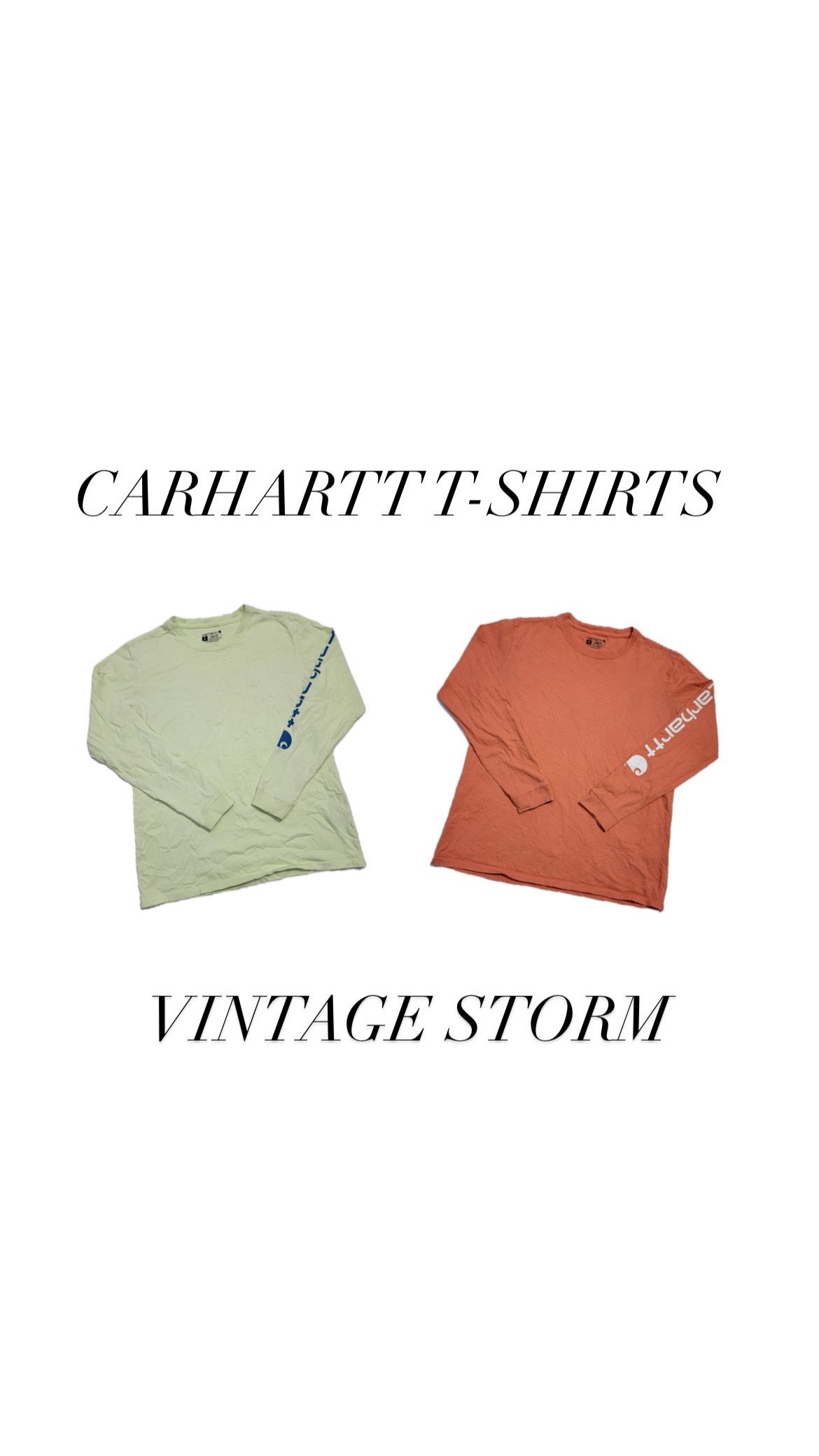 T-shirts à manches longues Carhartt