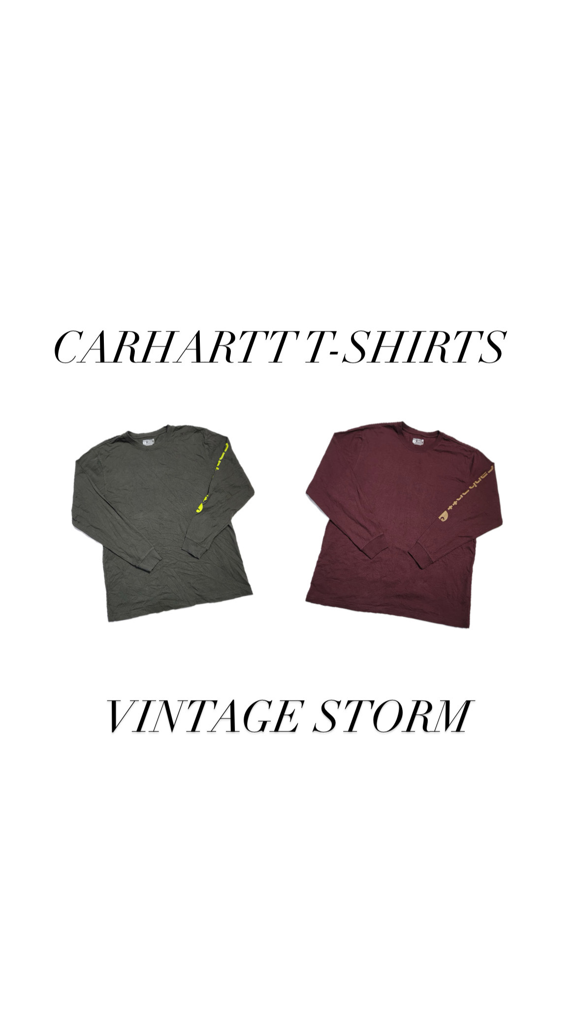 T-shirts à manches longues Carhartt
