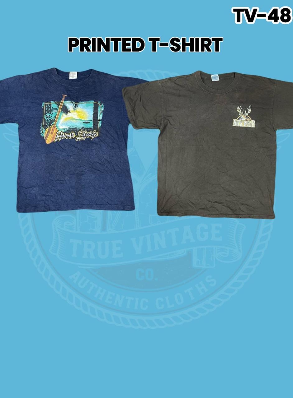 T-shirts imprimés Tv-48