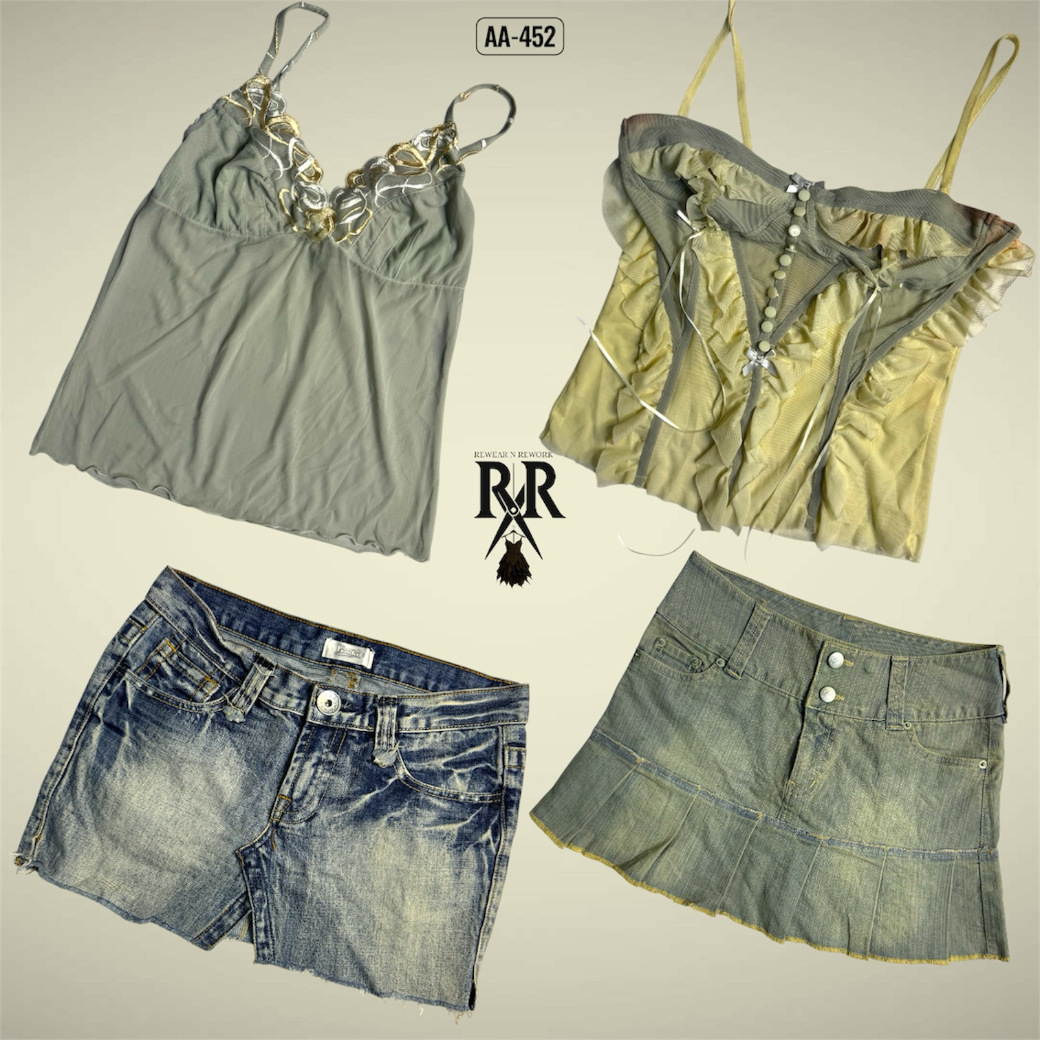 Y2K ソフトガール時代のミックスアンドマッチ (AA-452)