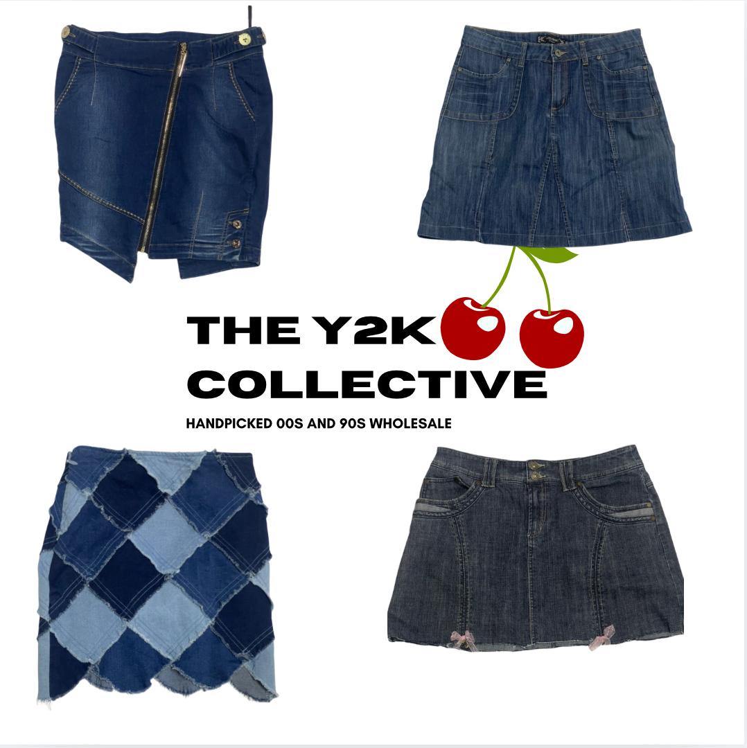 Olivia Neil Core 00s Denim Bootcut Jeans(TYC28)