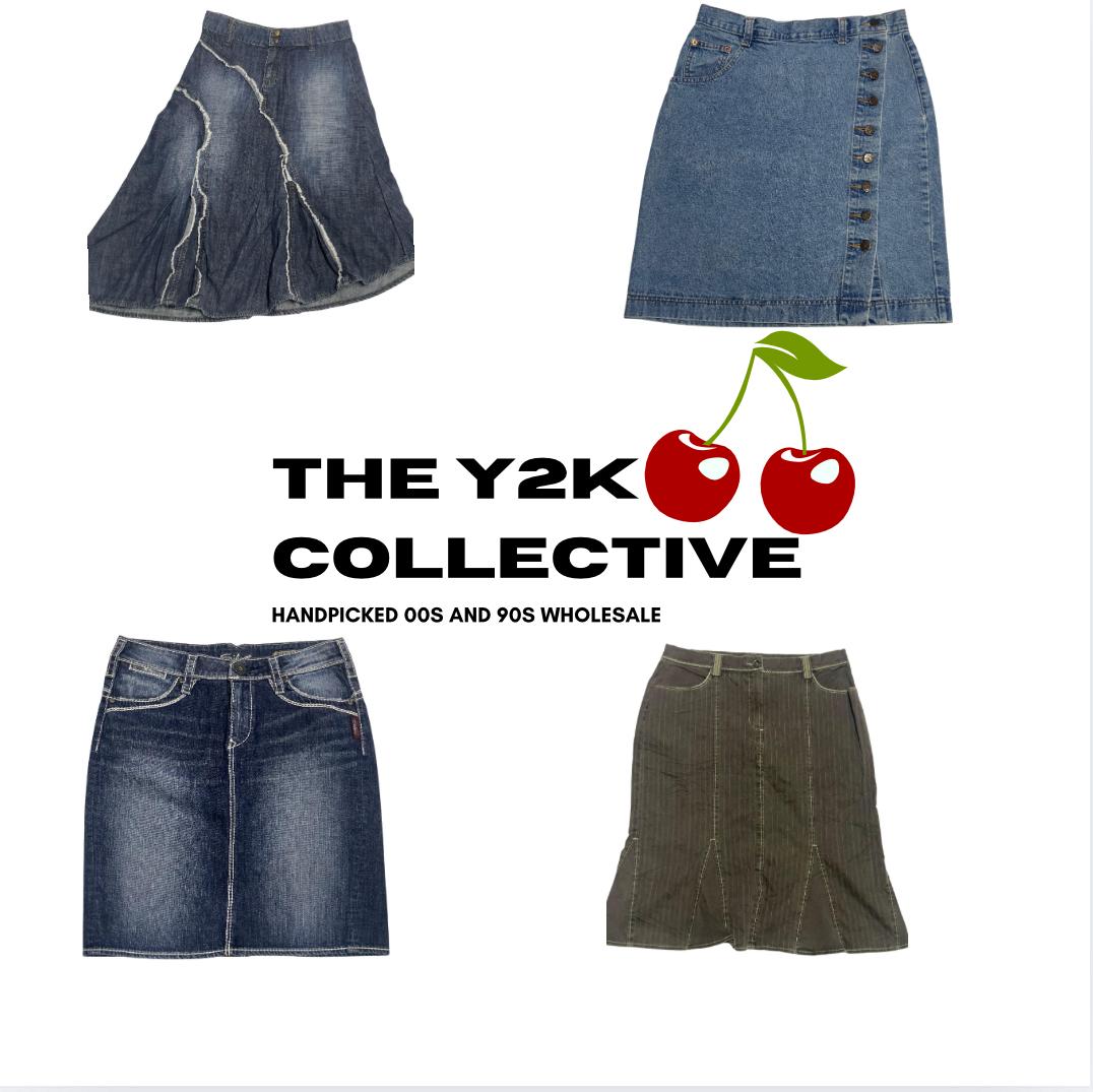 NYC Caroline Kennedy Vibe 90s Chic Bootcut Jeans(TYC39)