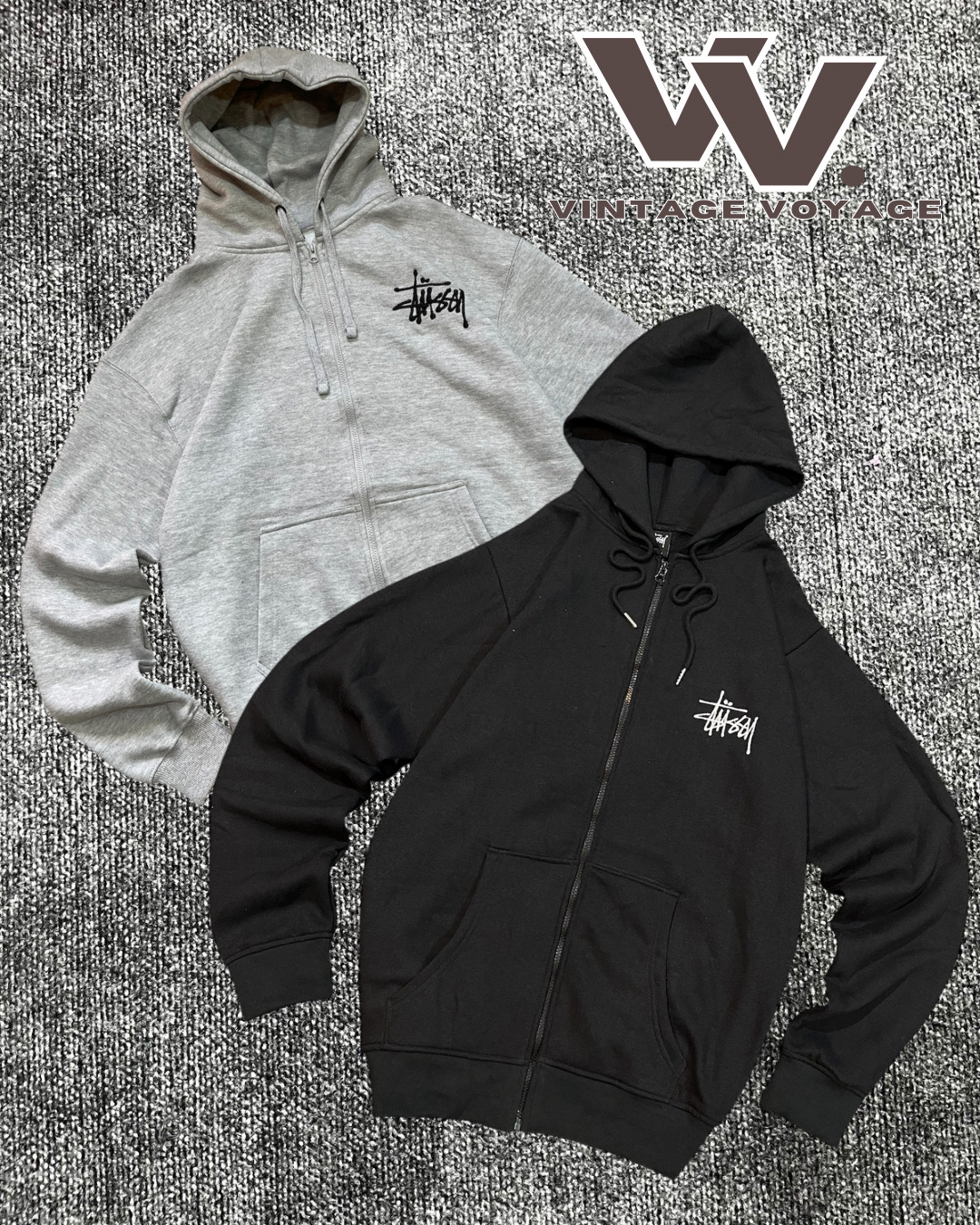 ストゥーシー リワークスタイル ジッパーフーディ - #112