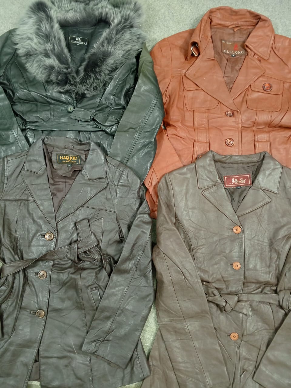 HD1230 Ladies Y2K Leather Blazers