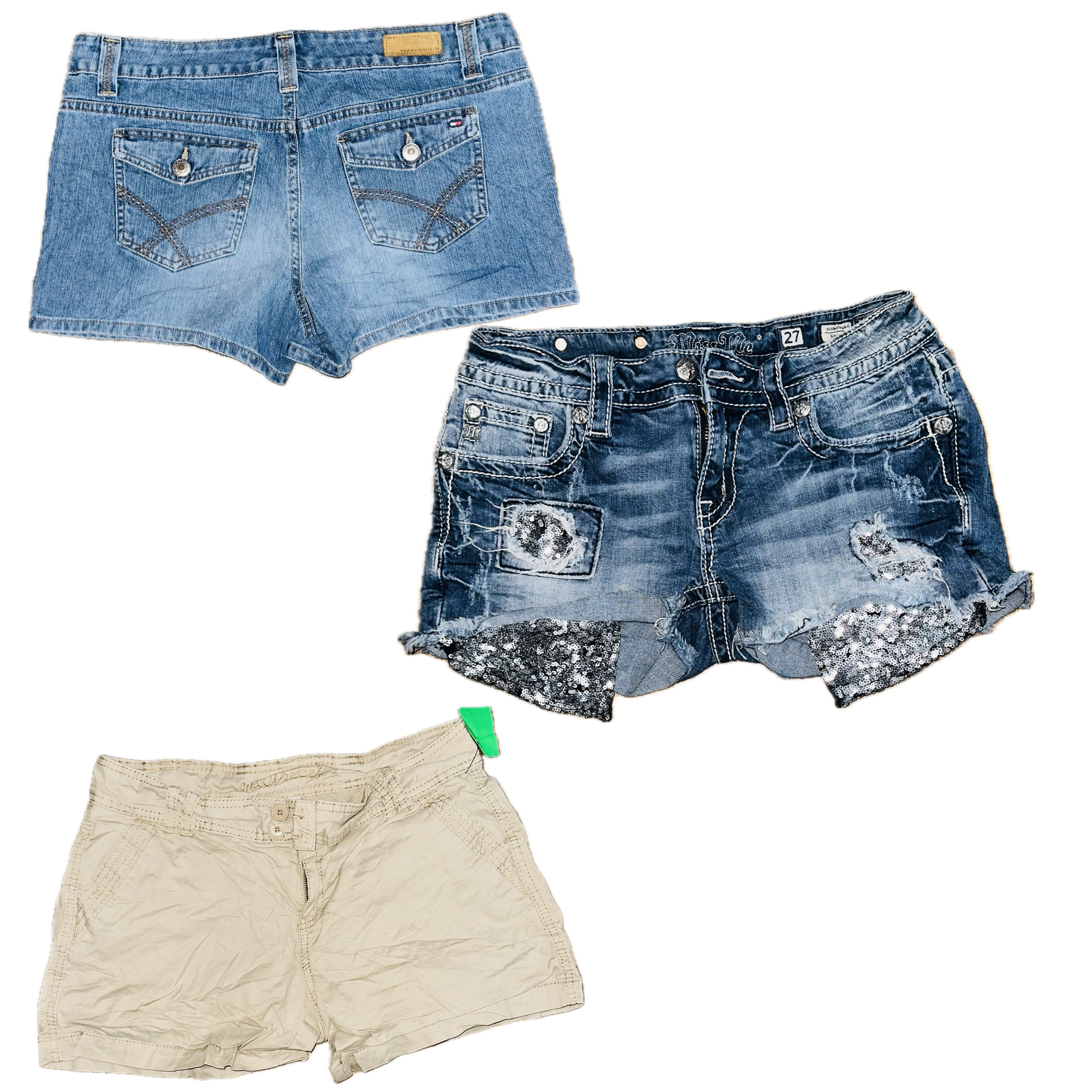 Y2Kデニムセクシーショーツ