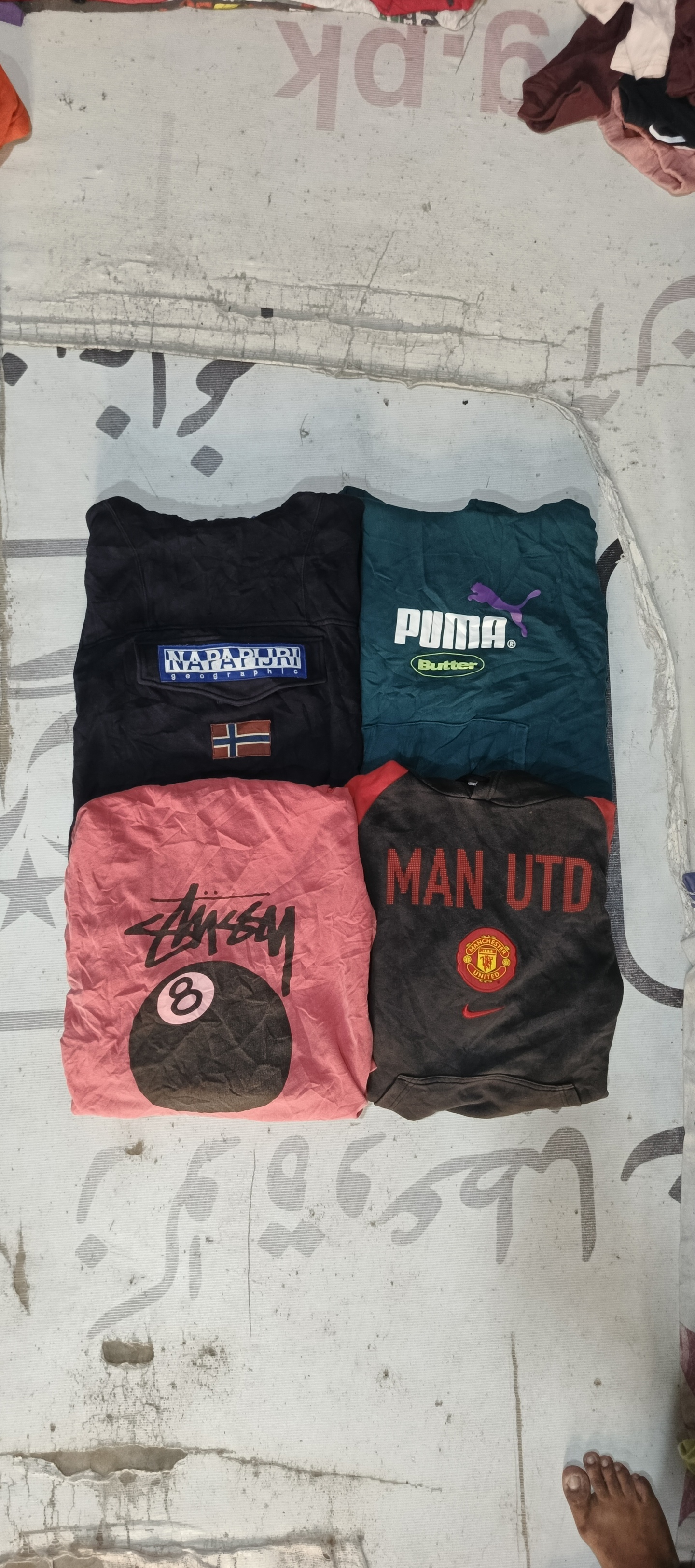 ポロ・ラルフ・ローレンとミックススウェットシャツ