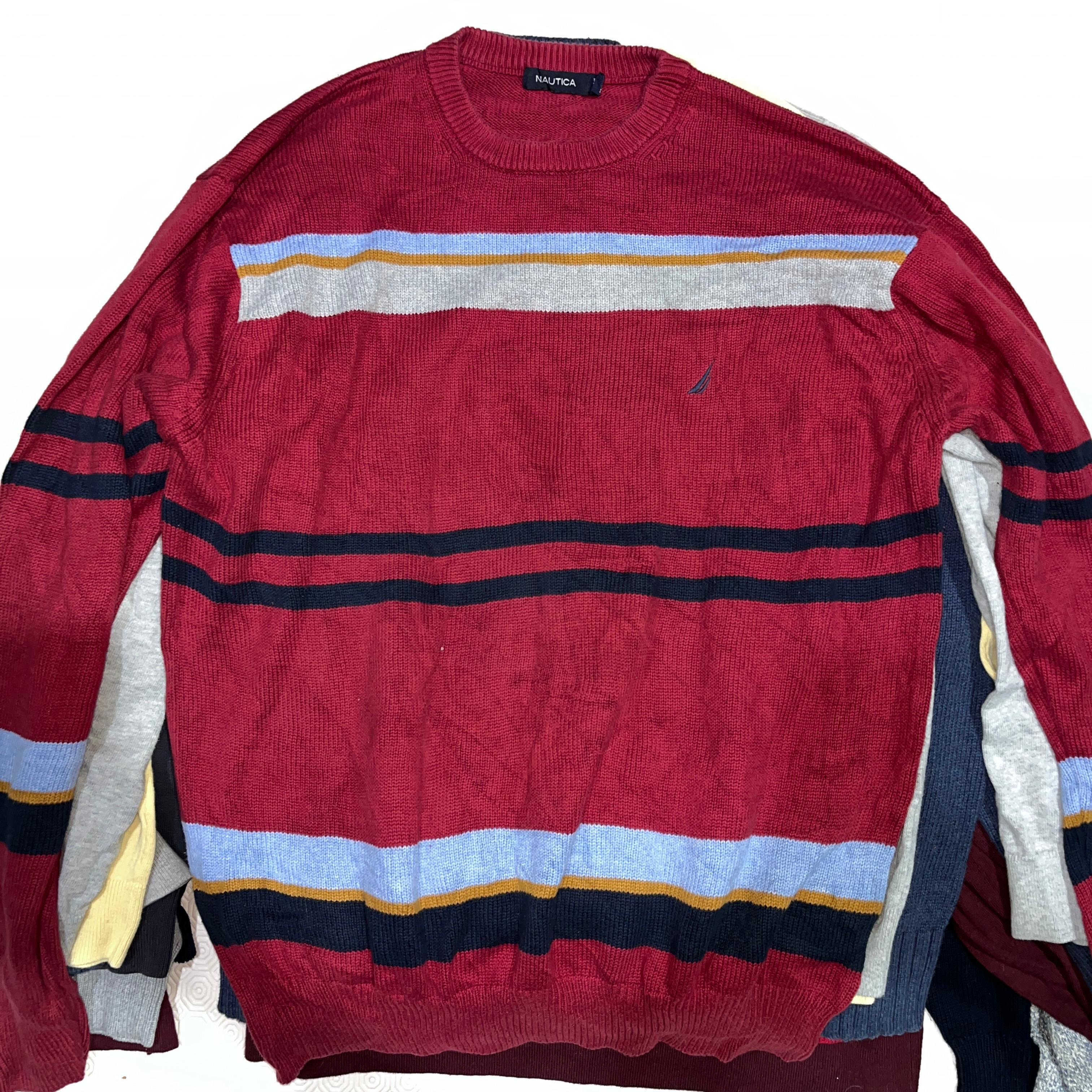 「Nautica ラウンドネックセーター HR30」