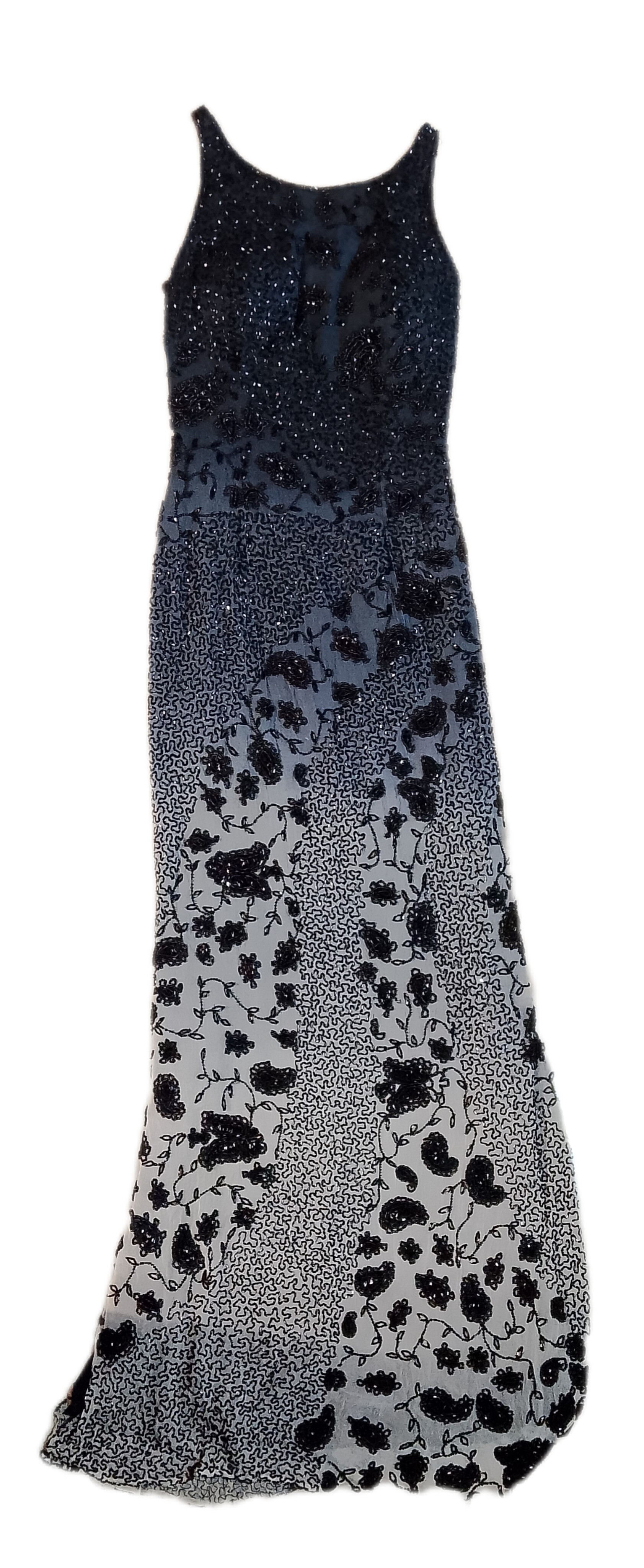 ビーズとシーケンスのドレス