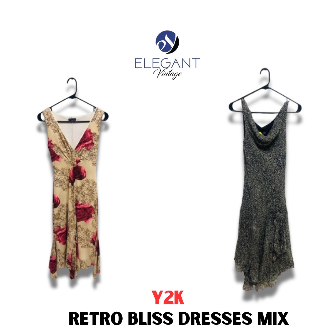 Y2K Retro Bliss Dresses Mix - EV1134
