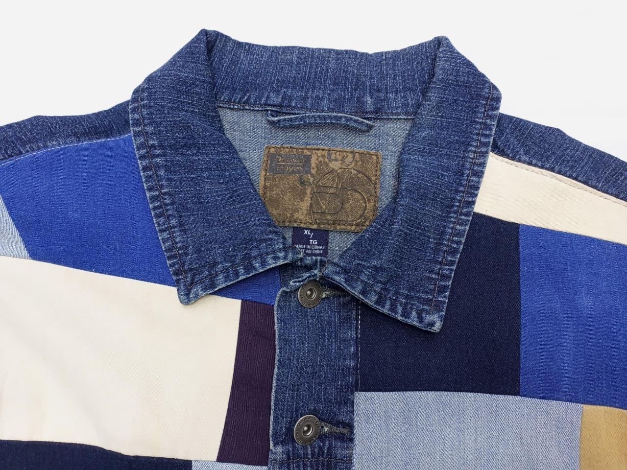 CR804 アップサイクルド カーハート ボックス パッチ ジャケット