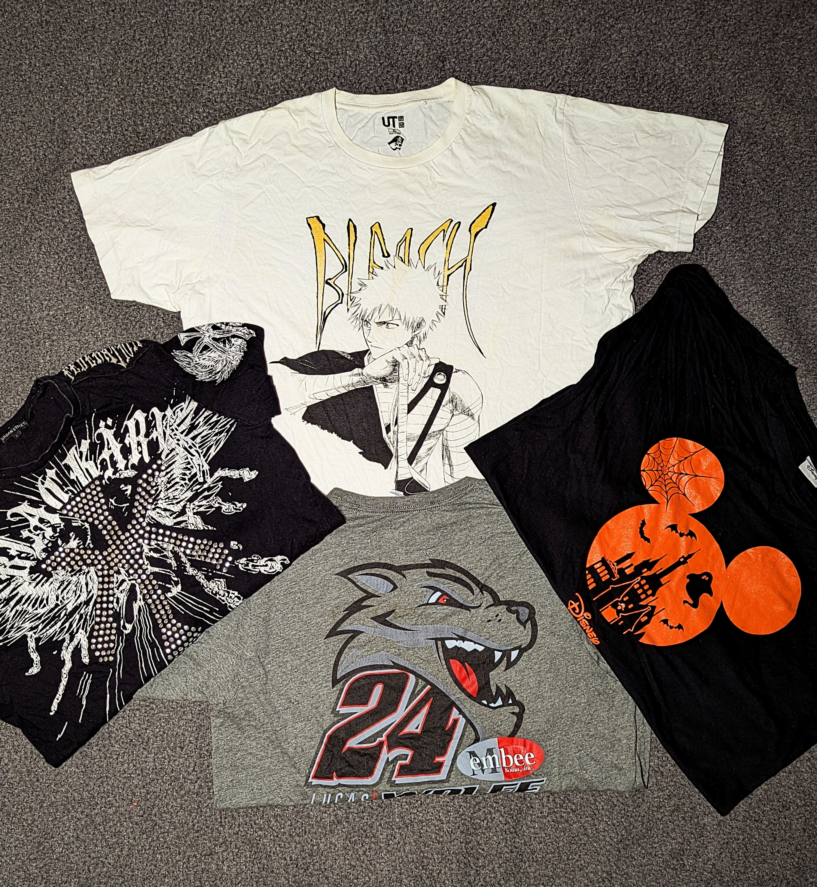 ミックスグラフィックTシャツ