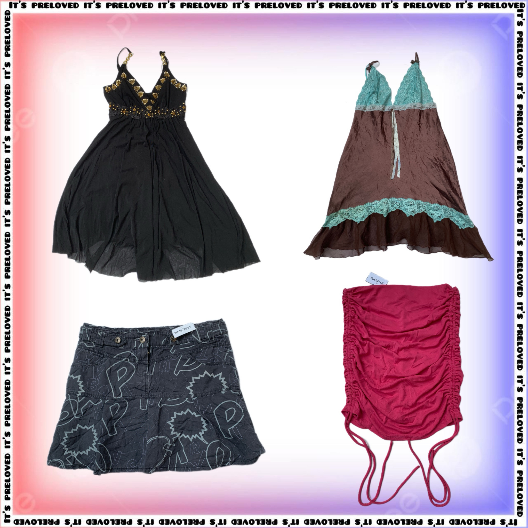 Y2K It Girl - Tops, Skirt and Dress (SS-1630)