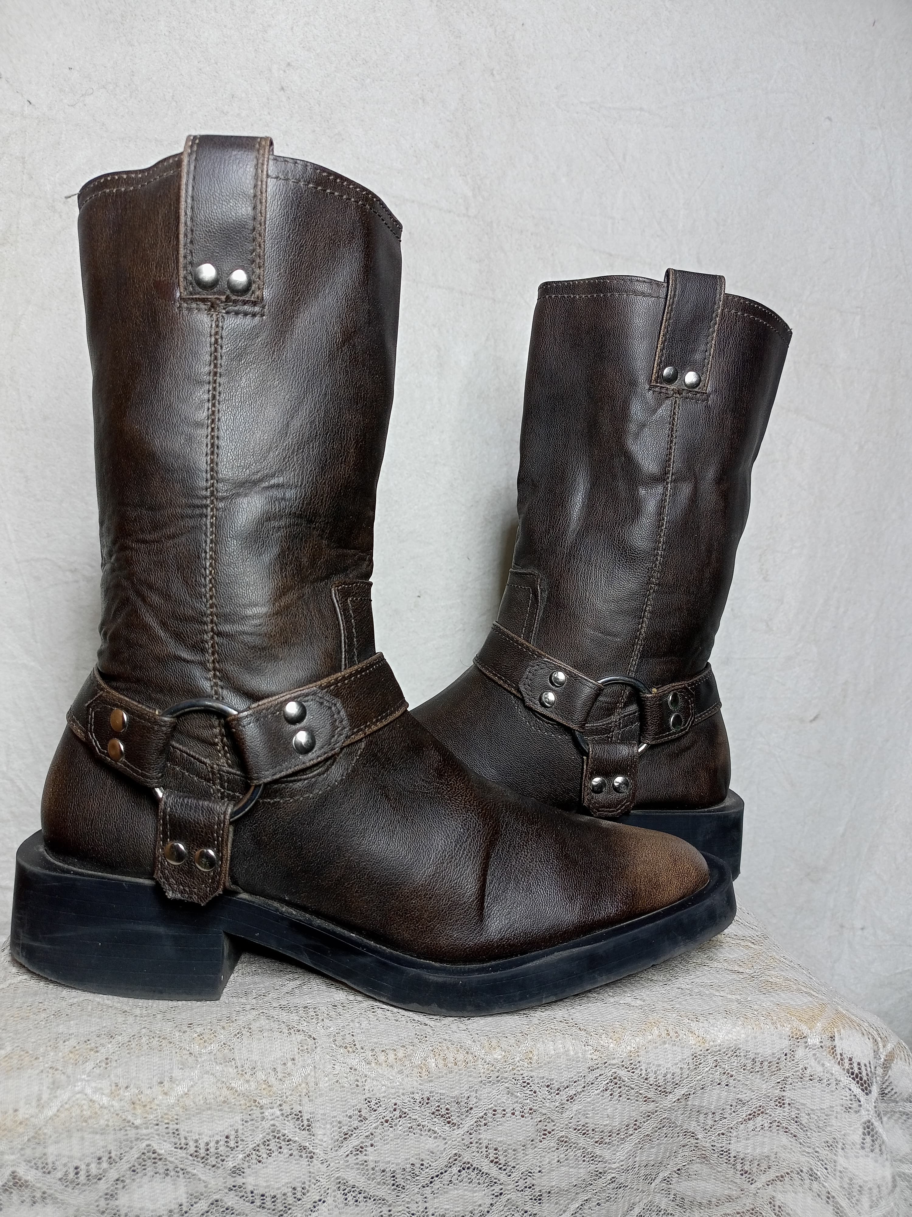 「ビンテージカウボーブーツ」